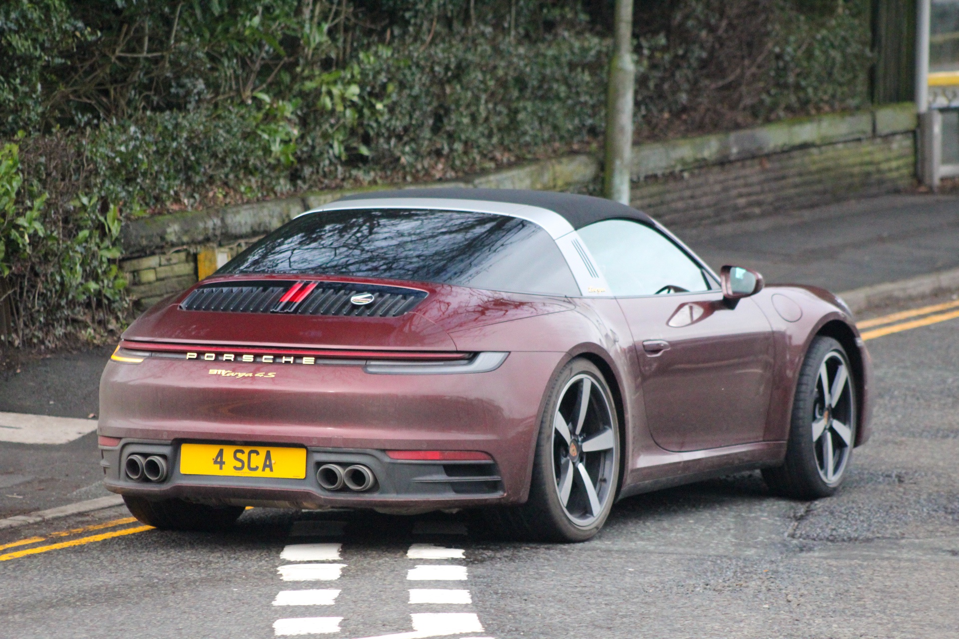 4 SCA spotted on Porsche 911 Targa 4S