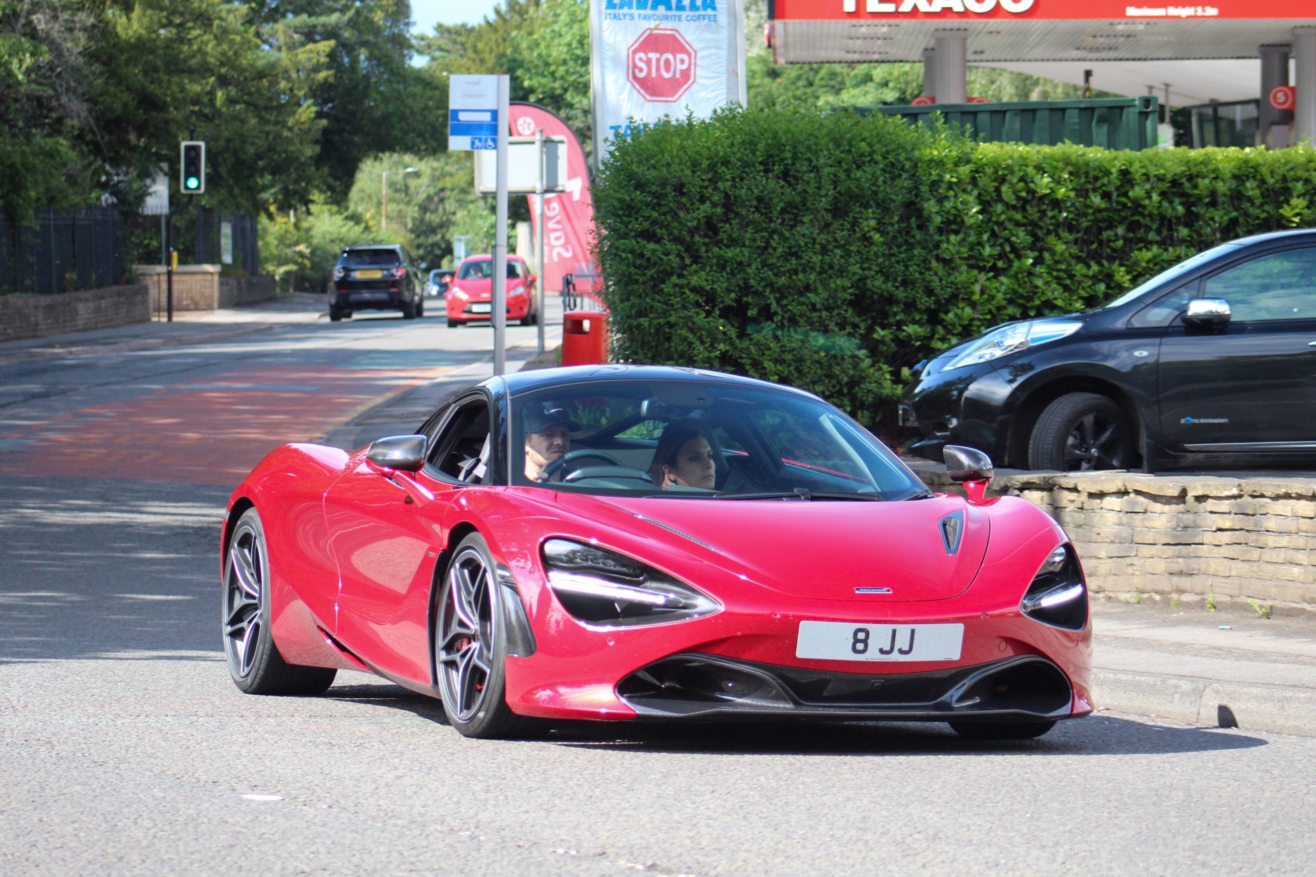 8 JJ spotted on McLaren 720S