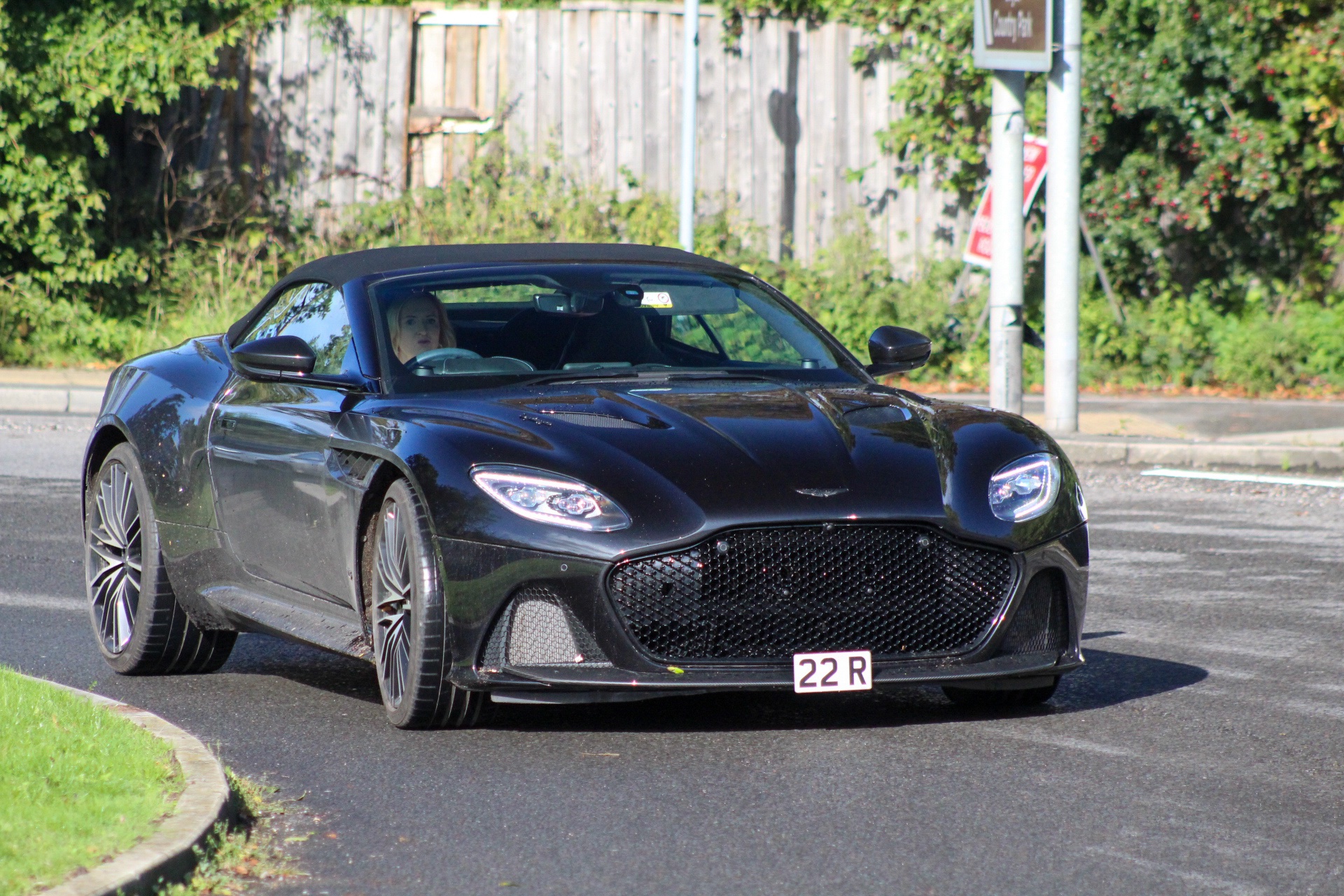 22 R spotted on Aston Martin DBS Superleggera