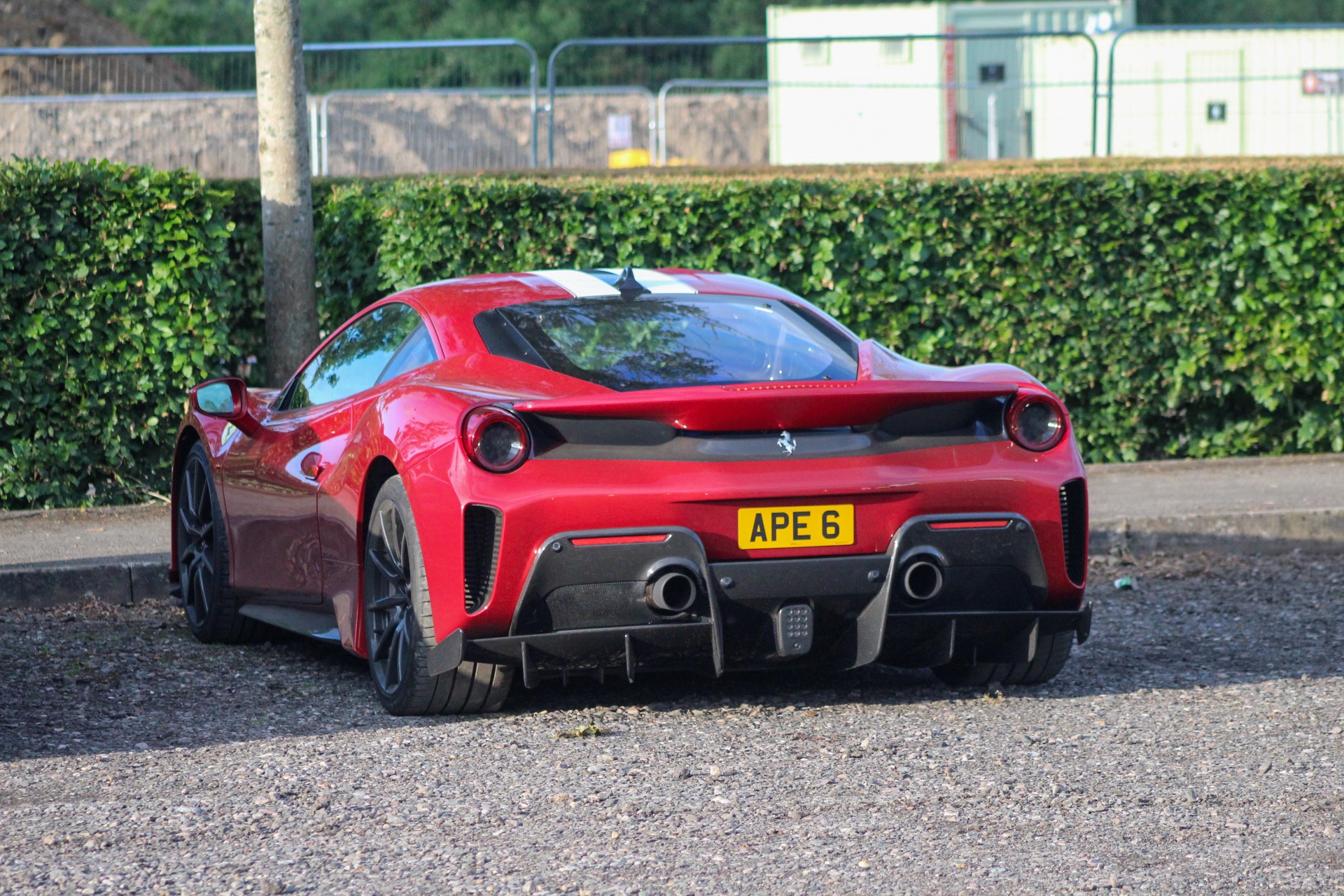 APE 6 spotted on Ferrari 488 Pista