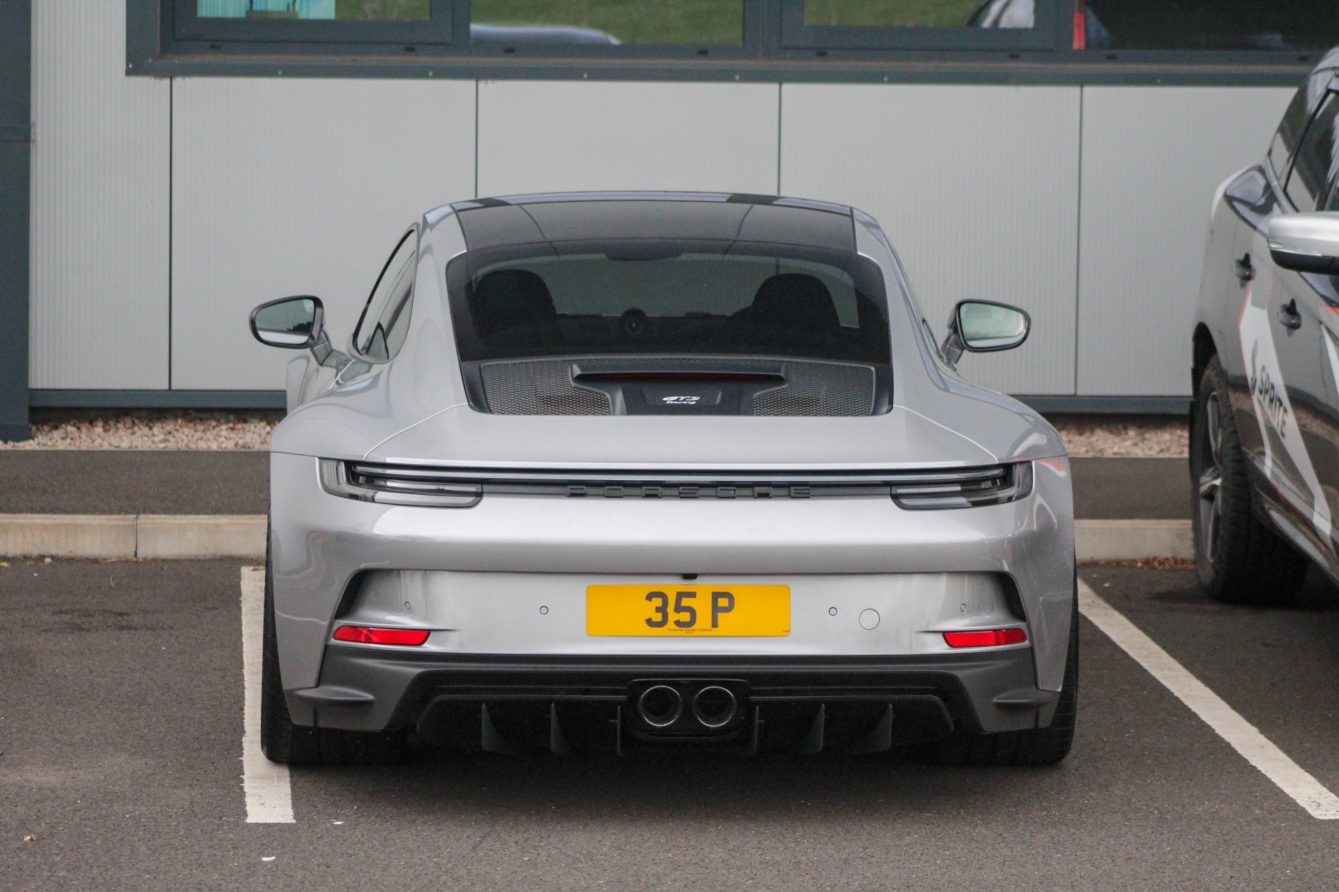35 P spotted on Porsche 911 GT3