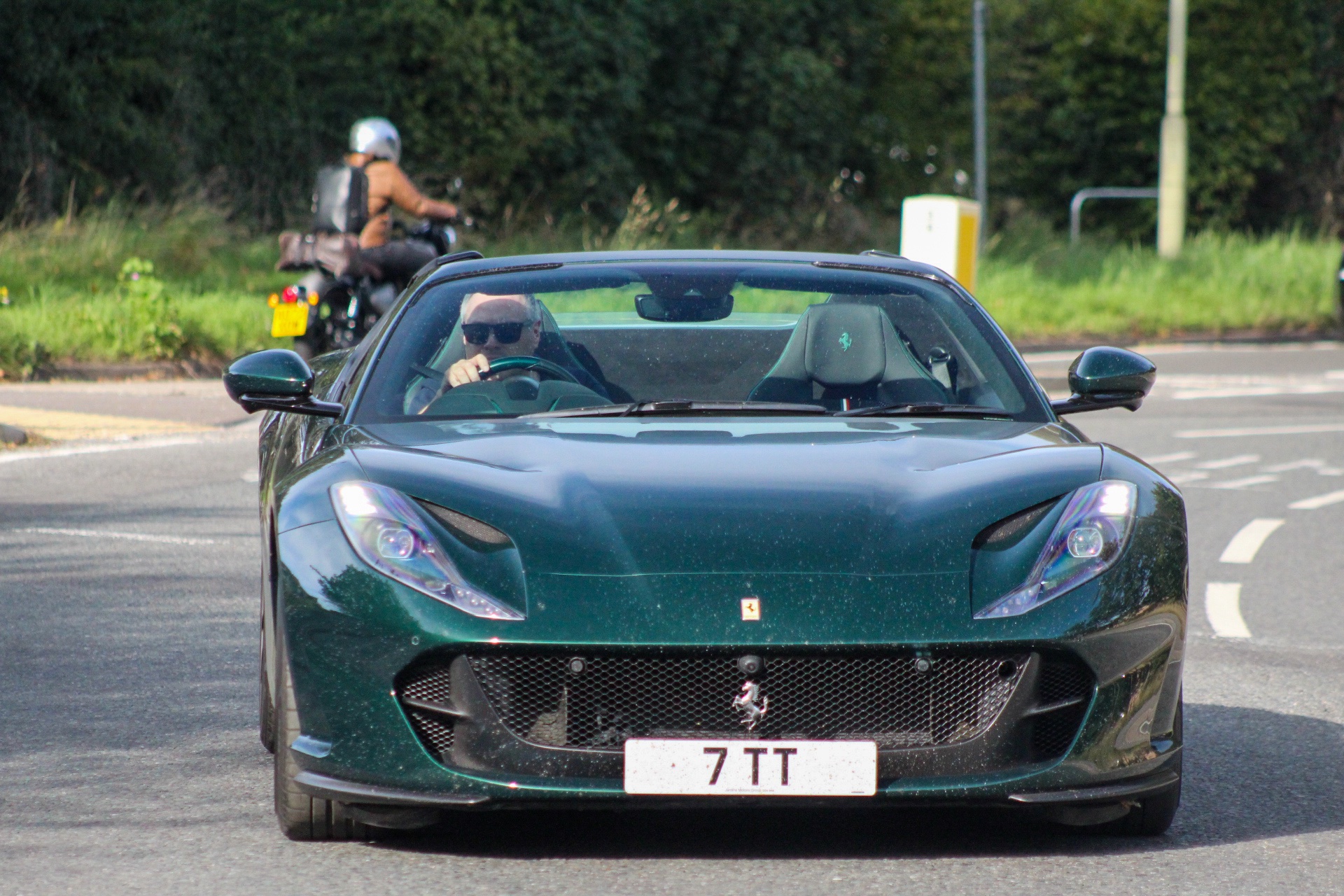 7 TT spotted on Ferrari 812 GTS