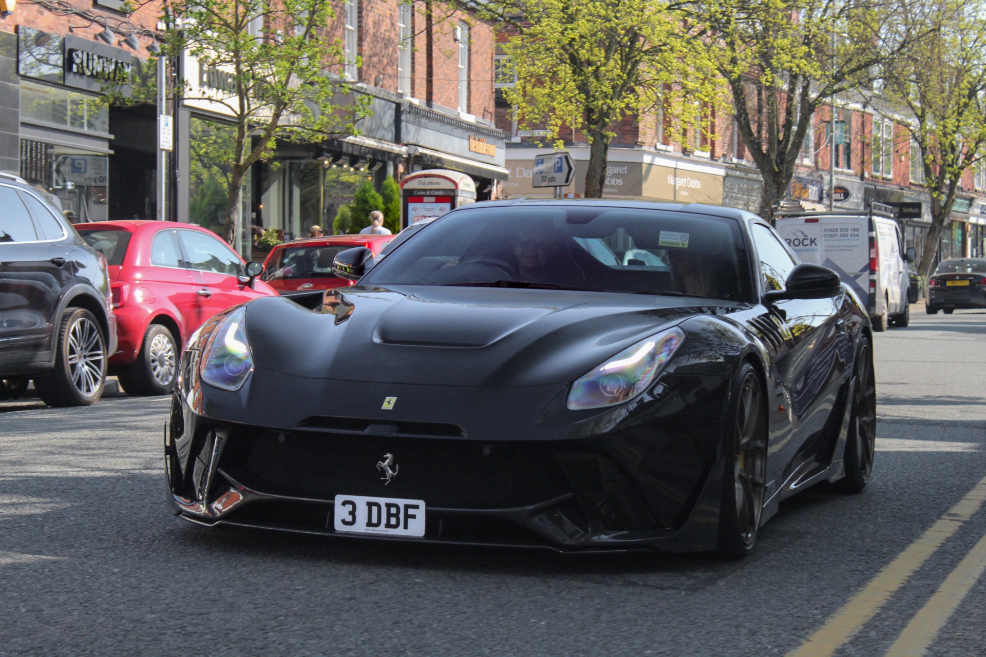 3 DBF spotted on Ferrari F12
