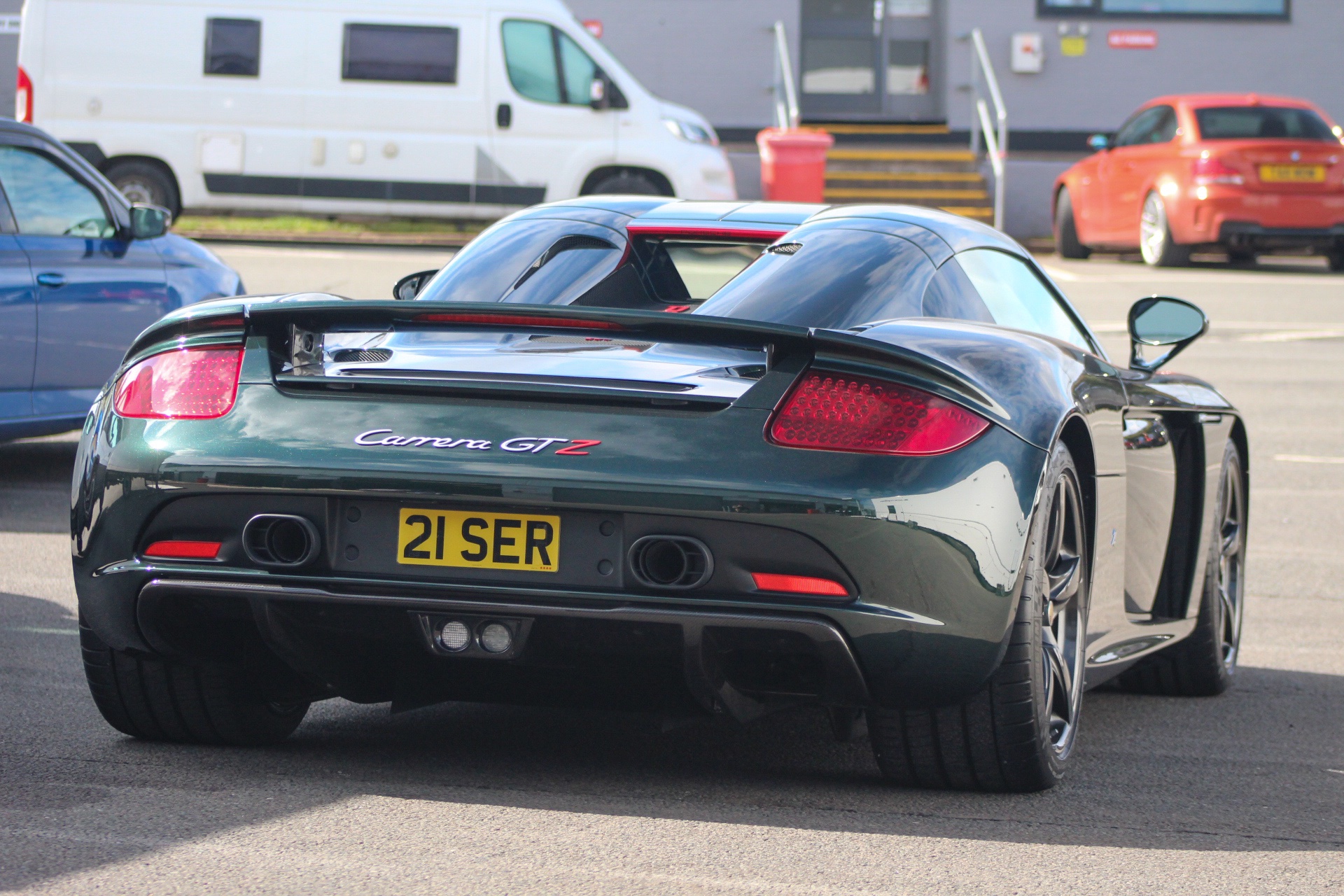 21 SER spotted on Porsche Carrera GT Zagato