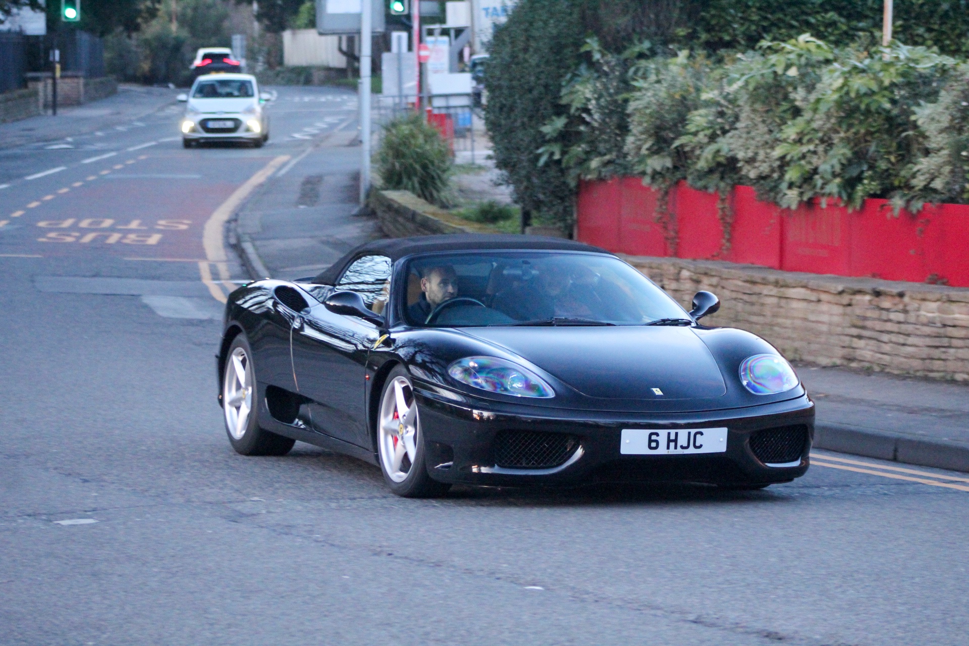 6 HJC spotted on Ferrari 360