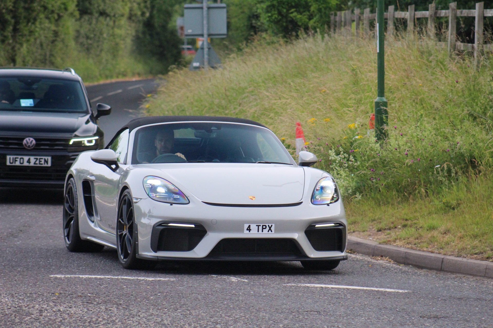 4 TPX spotted on Porsche 718 Boxster