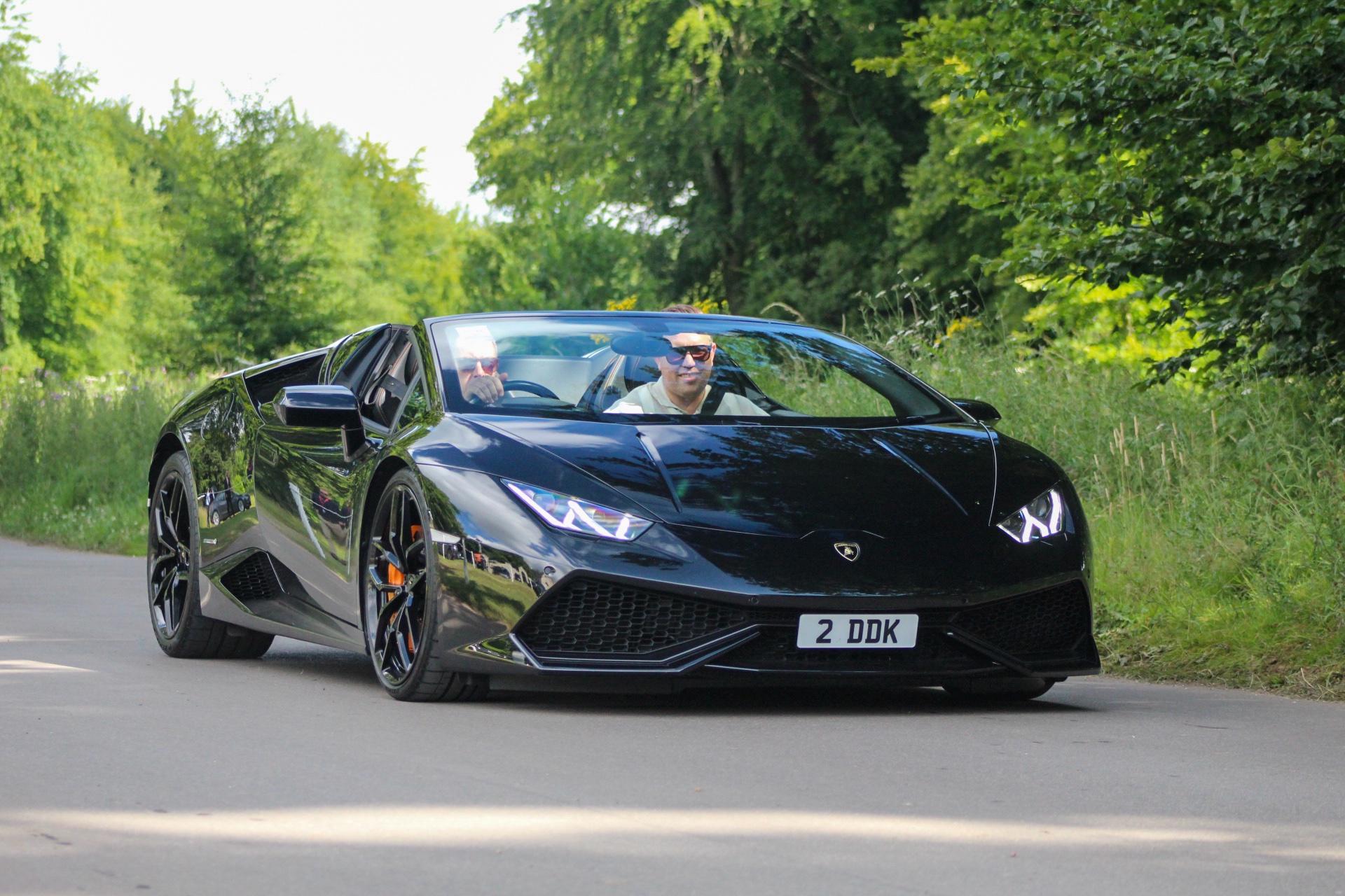 2 DDK spotted on Lamborghini Huracan
