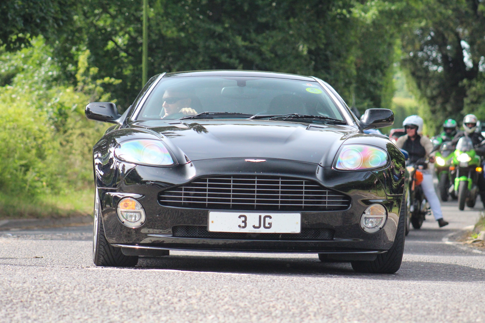 3 JG spotted on Aston Martin Vanquish