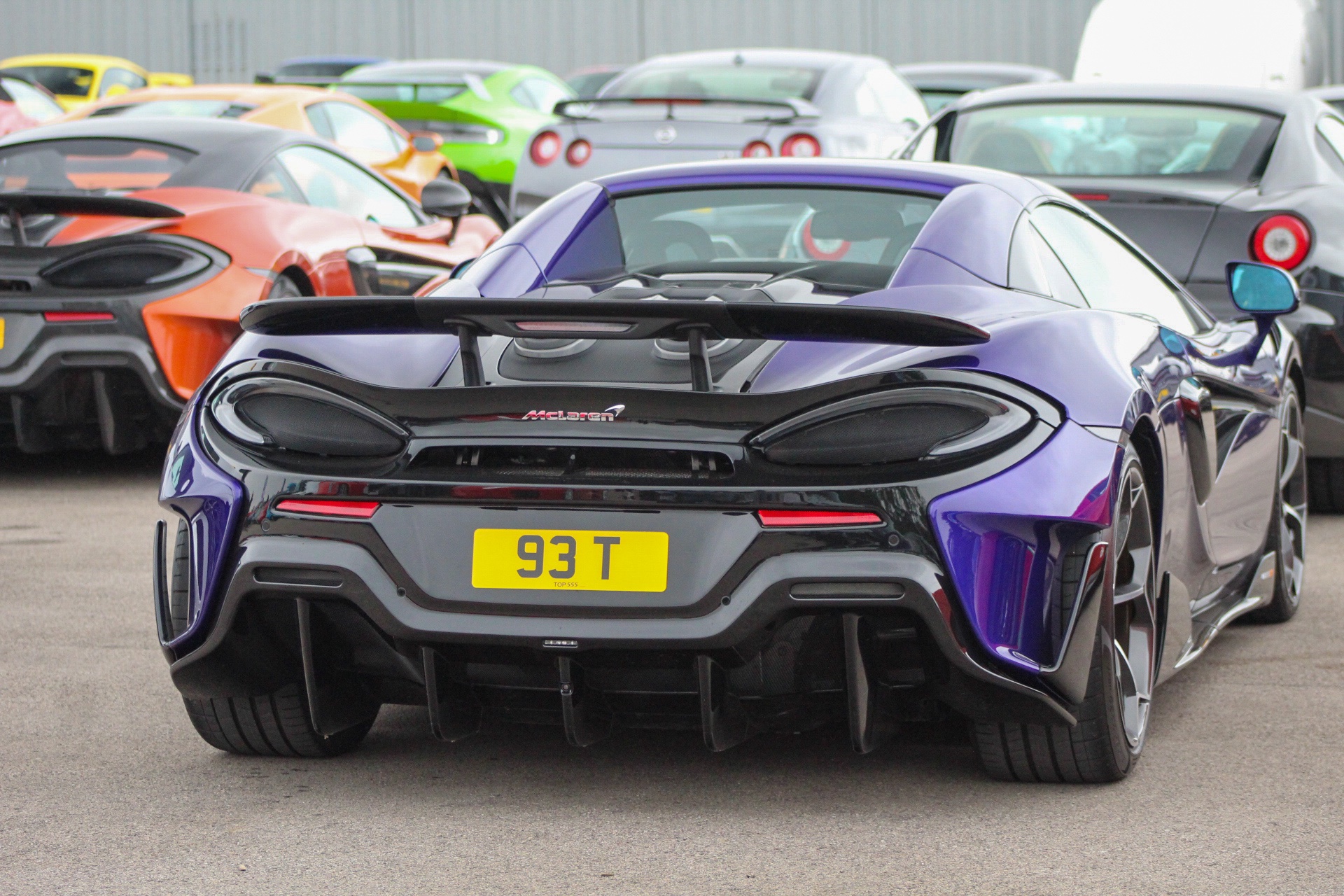 93 T spotted on McLaren 600LT