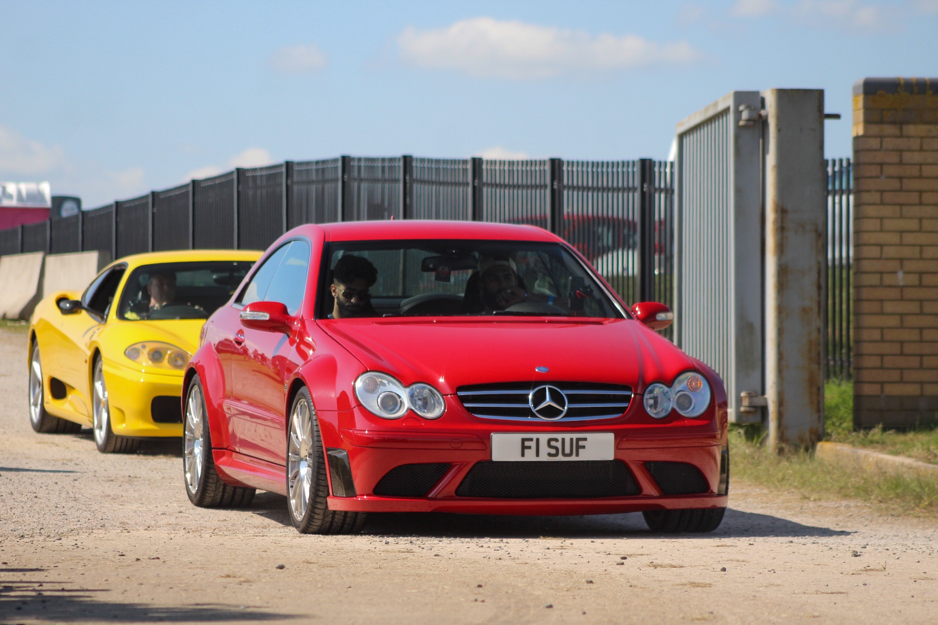 F1 SUF spotted on Mercedes-Benz CLK Black Series