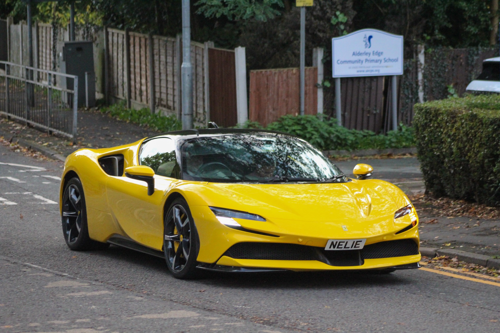 NEL 1E spotted on Ferrari SF90