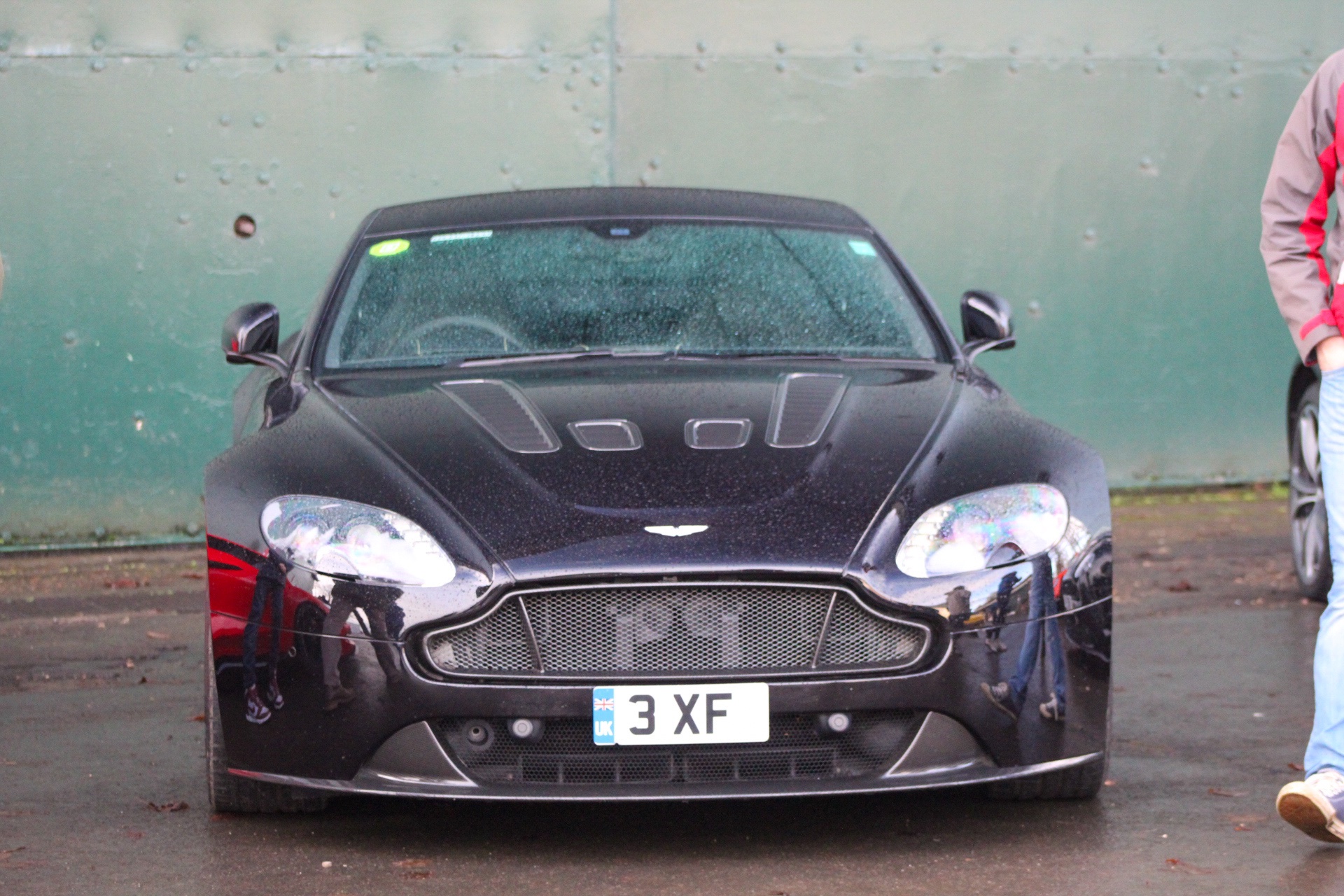 3 XF spotted on Aston Martin V12 Vantage