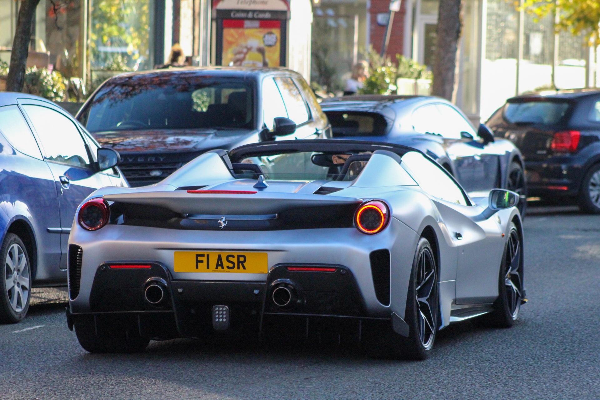 F1 ASR spotted on Ferrari 488 Pista