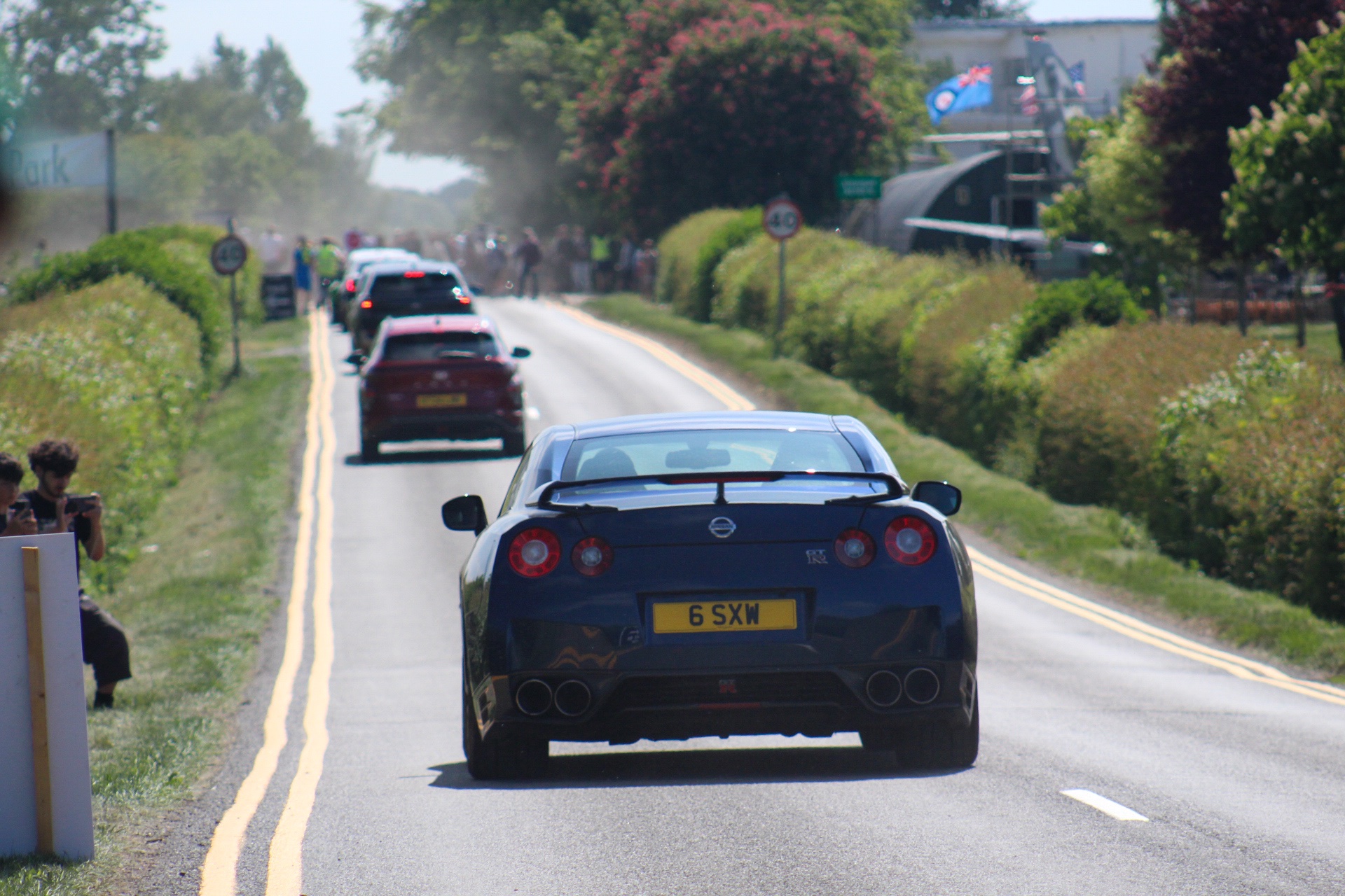 6 SXW spotted on Nissan GT-R