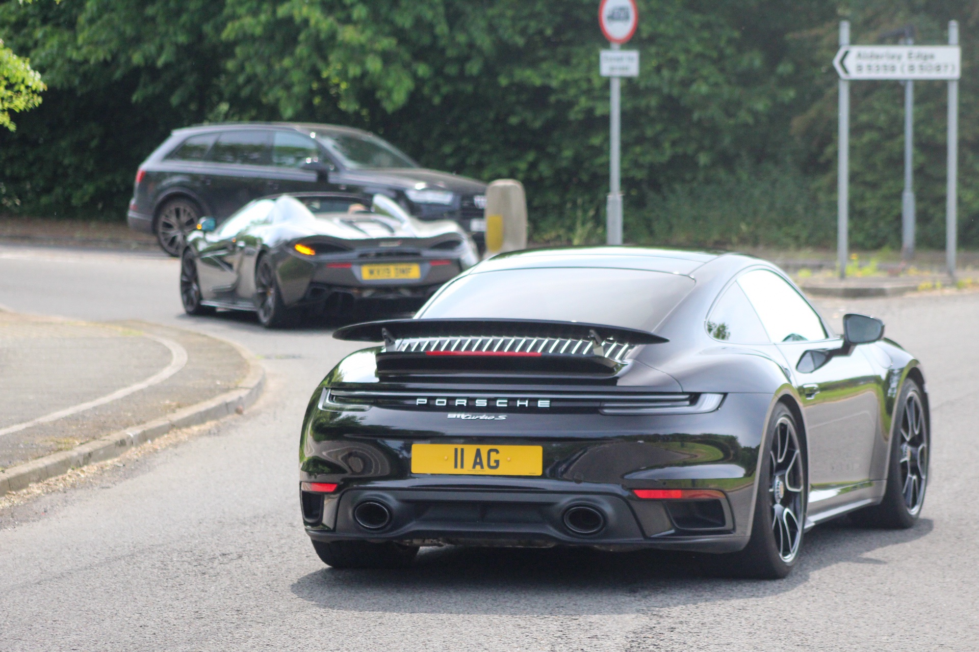 11 AG spotted on Porsche 911 Turbo S