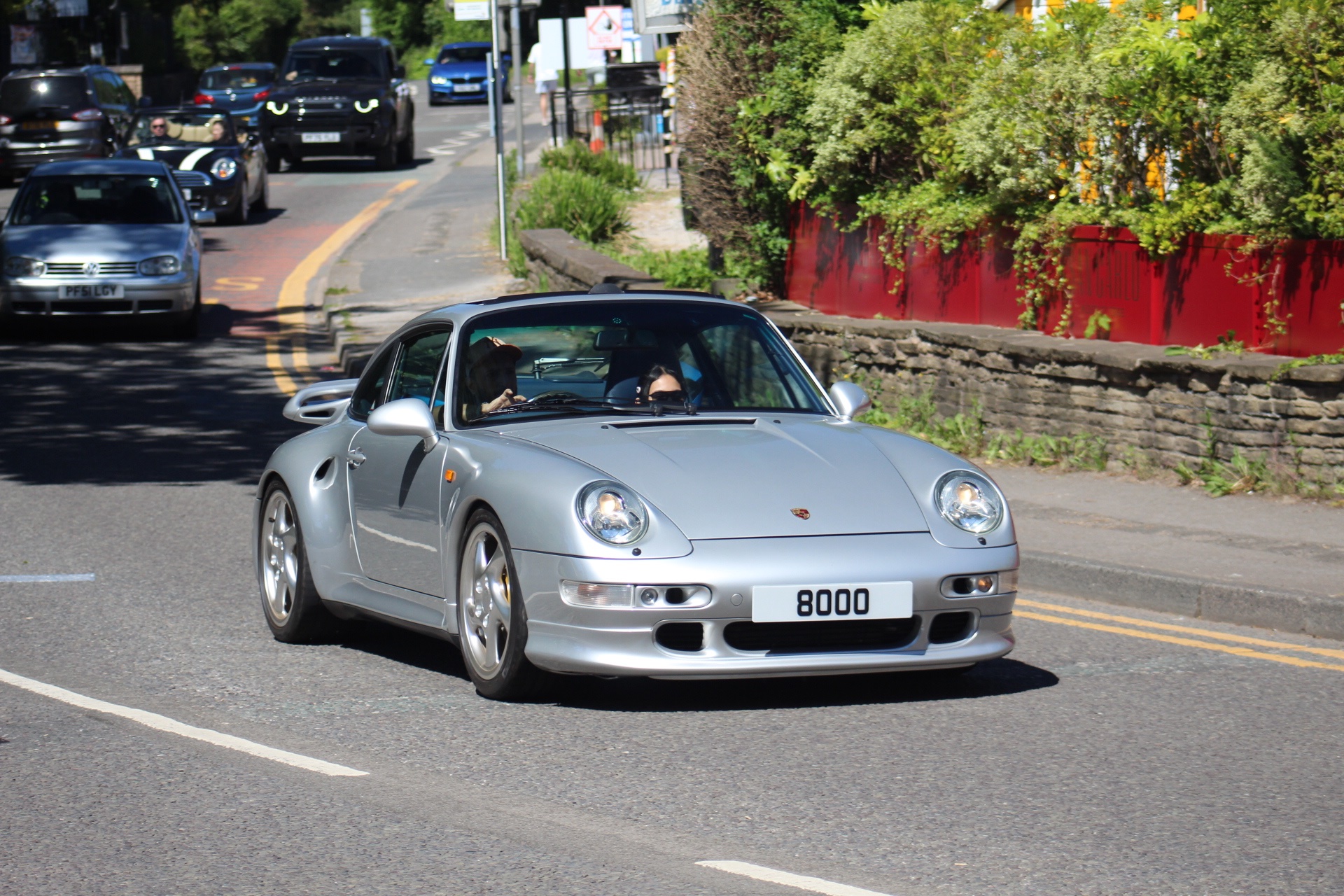 8 OOO spotted on Porsche 911 Turbo S