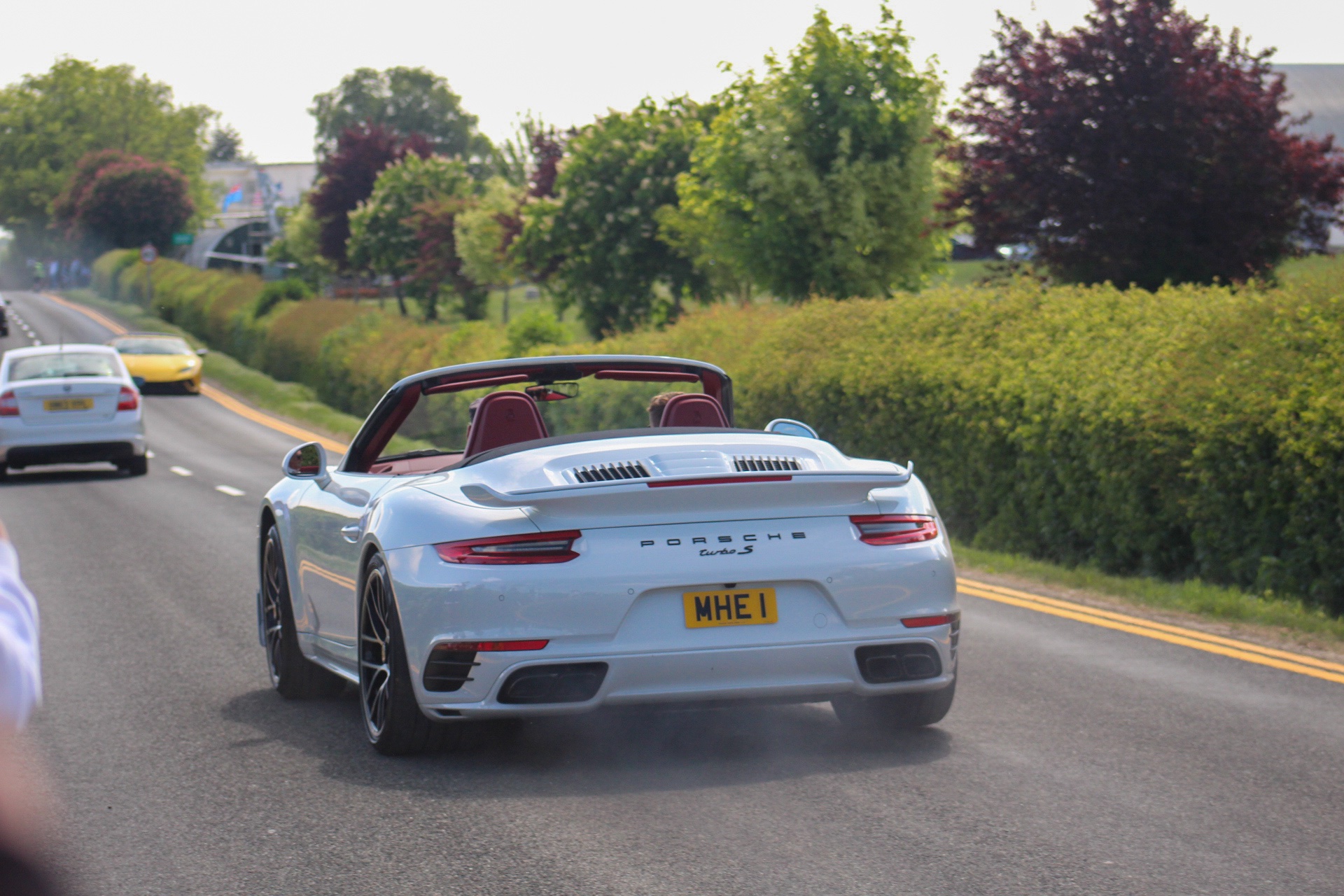 WHE 1 spotted on Porsche 911 Turbo