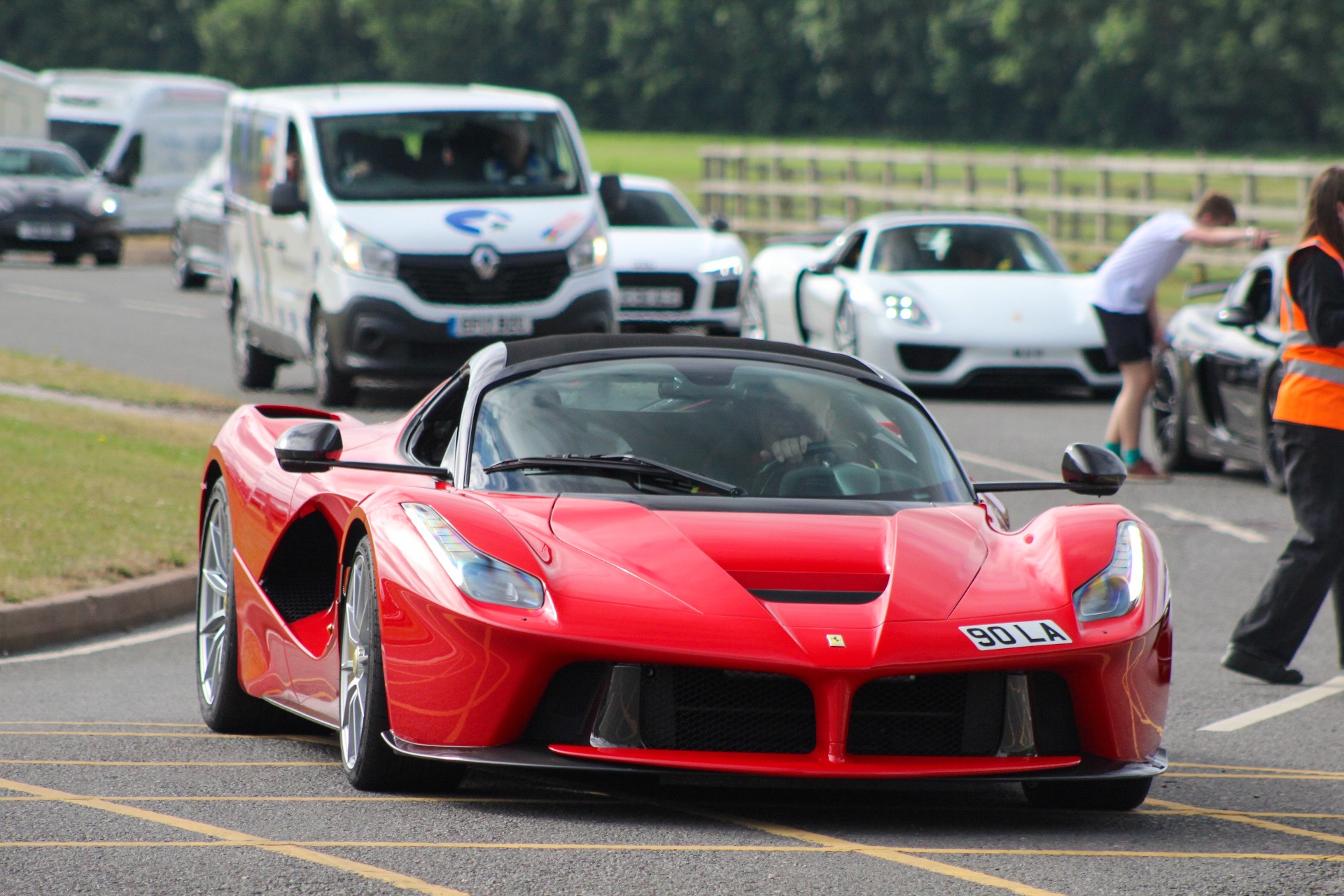 90 LA spotted on Ferrari LaFerrari