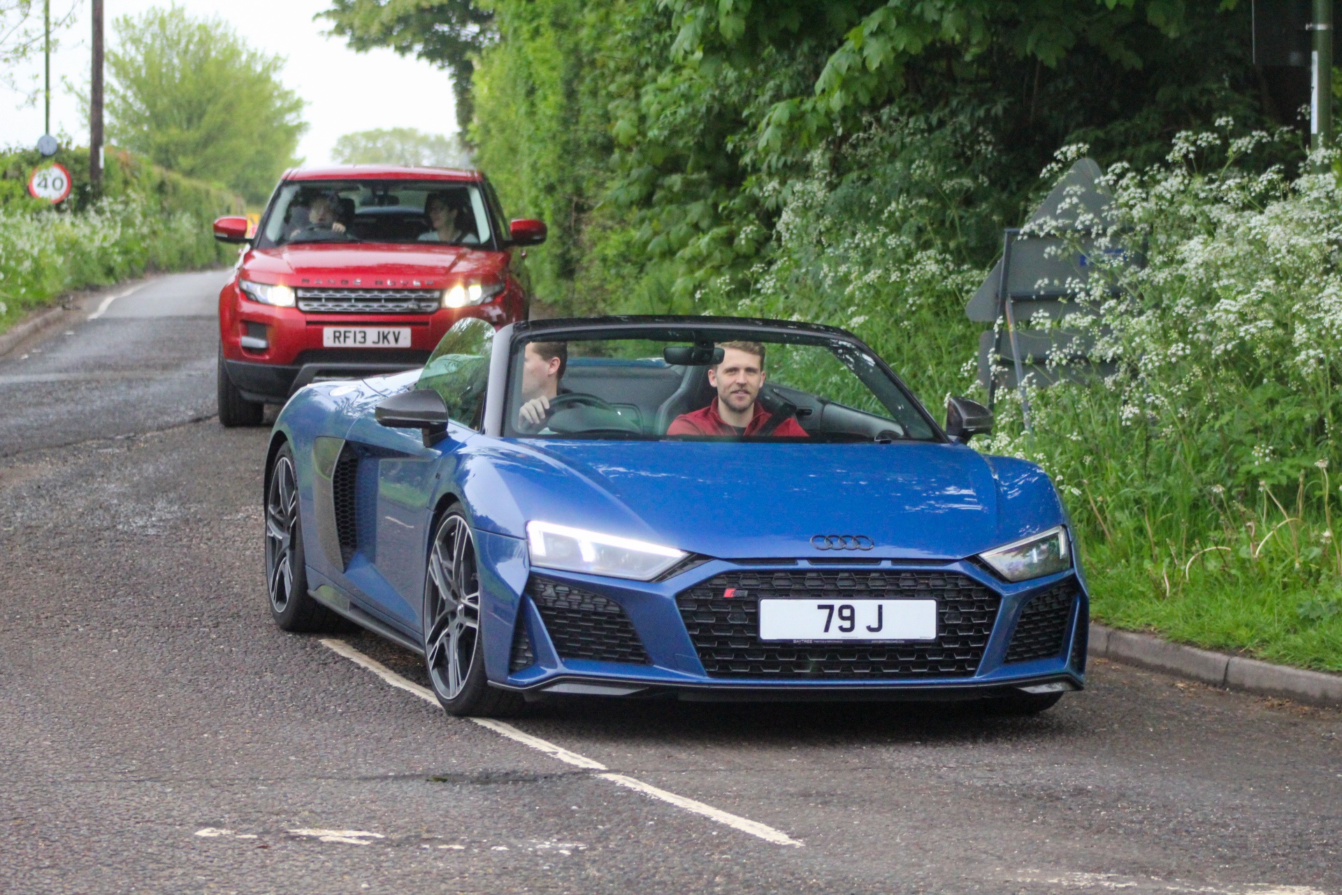 79 J spotted on Audi R8