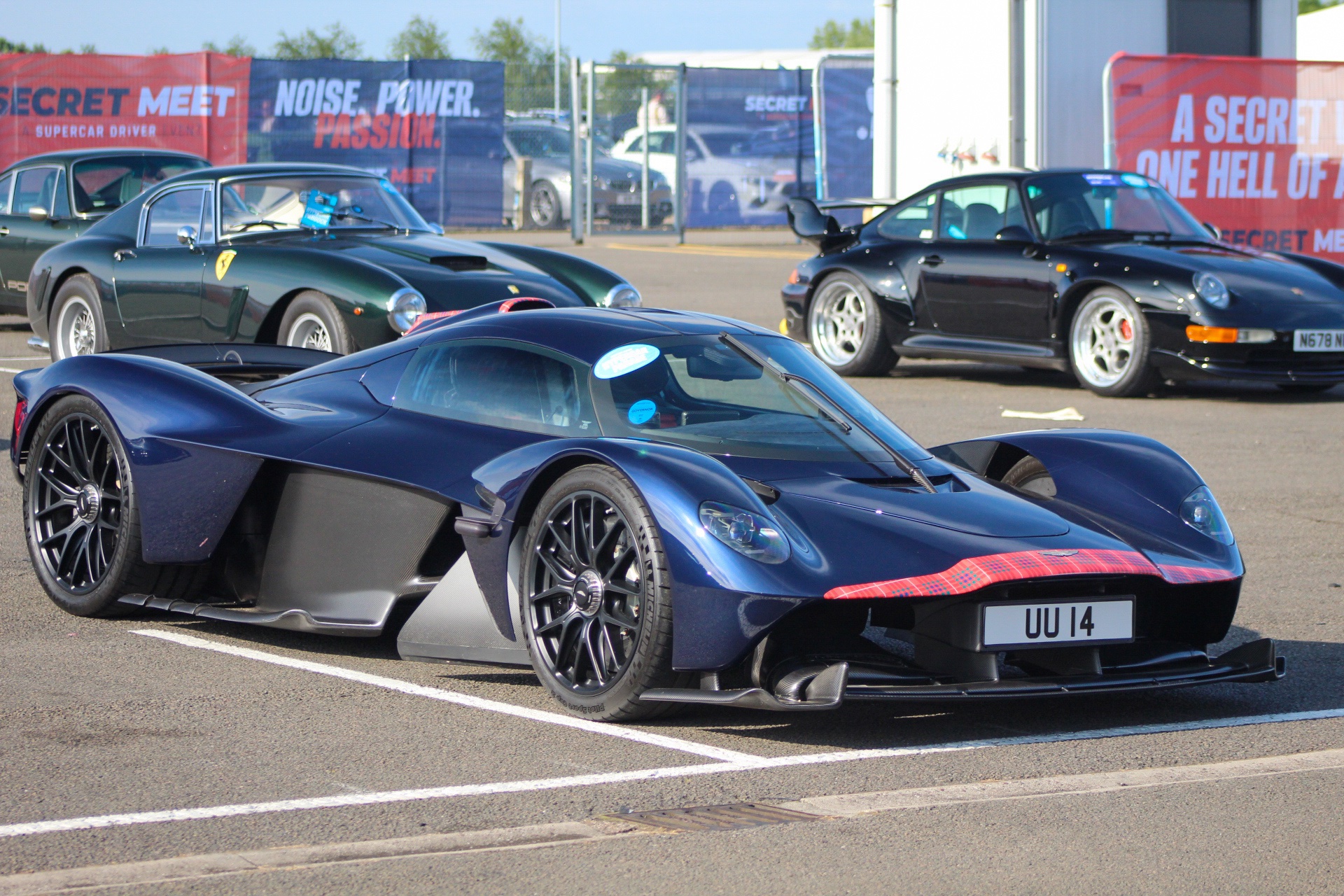 UU 14 spotted on Aston Martin Valkyrie