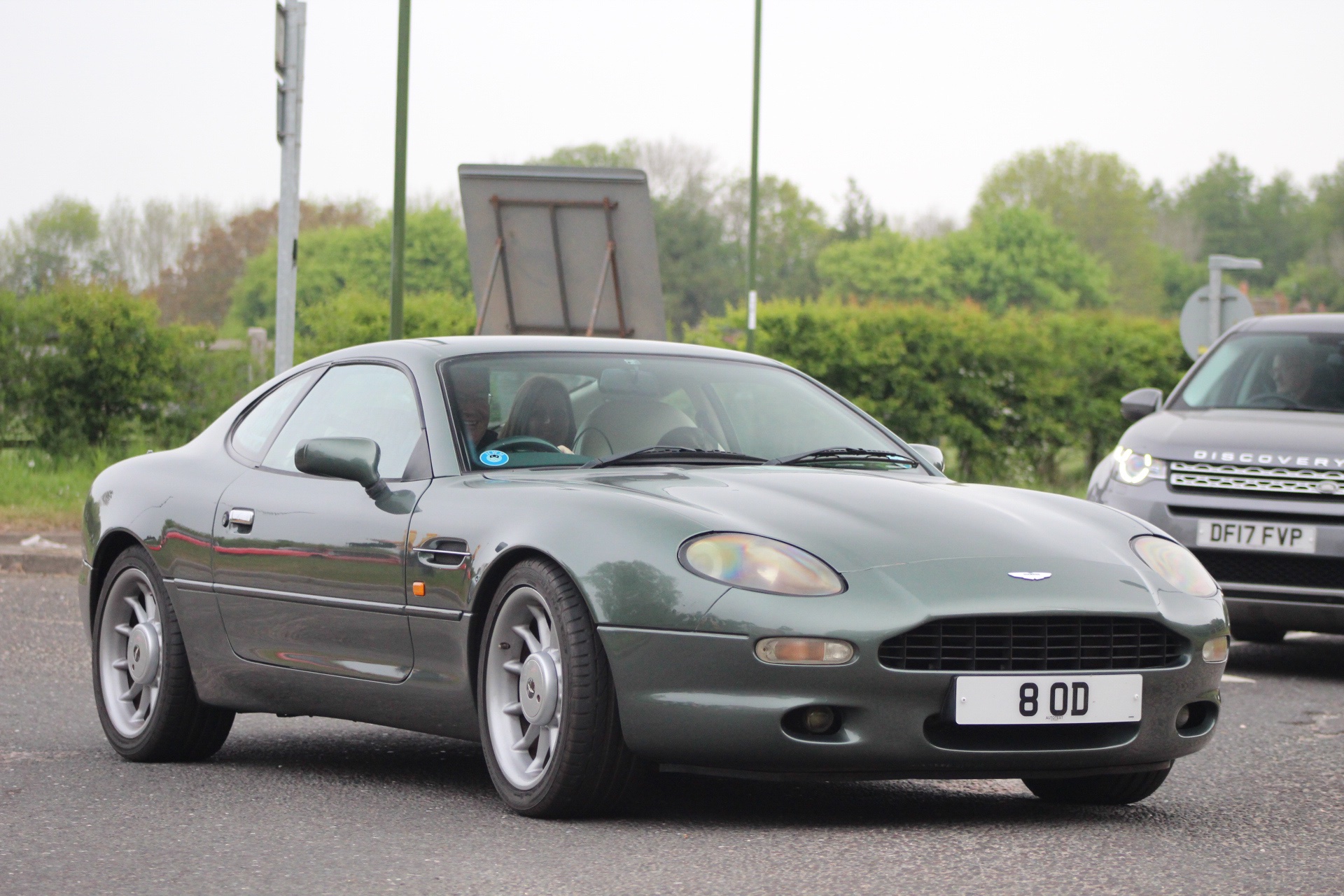 8 OD spotted on Aston Martin DB7