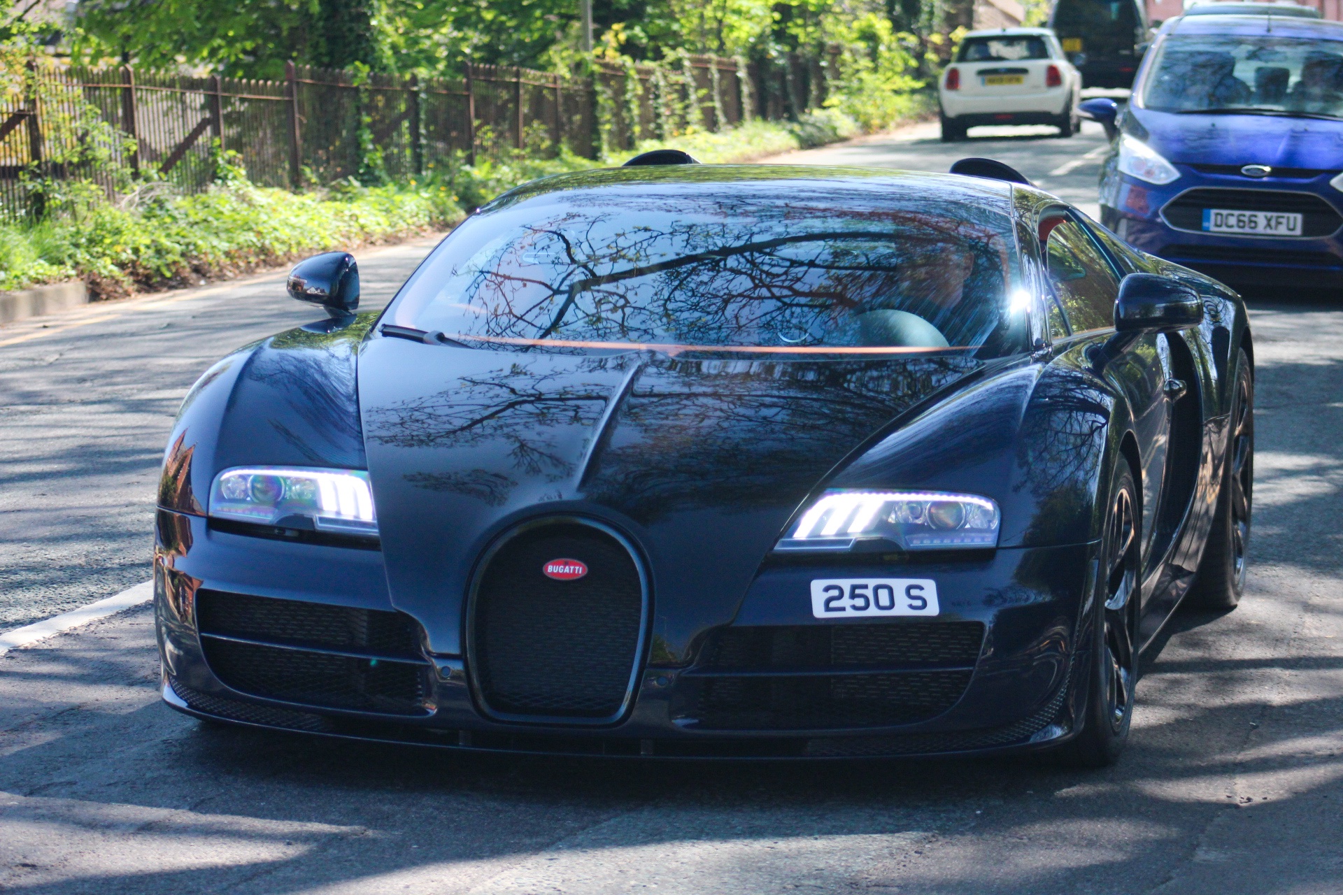 25 OS spotted on Bugatti Veyron