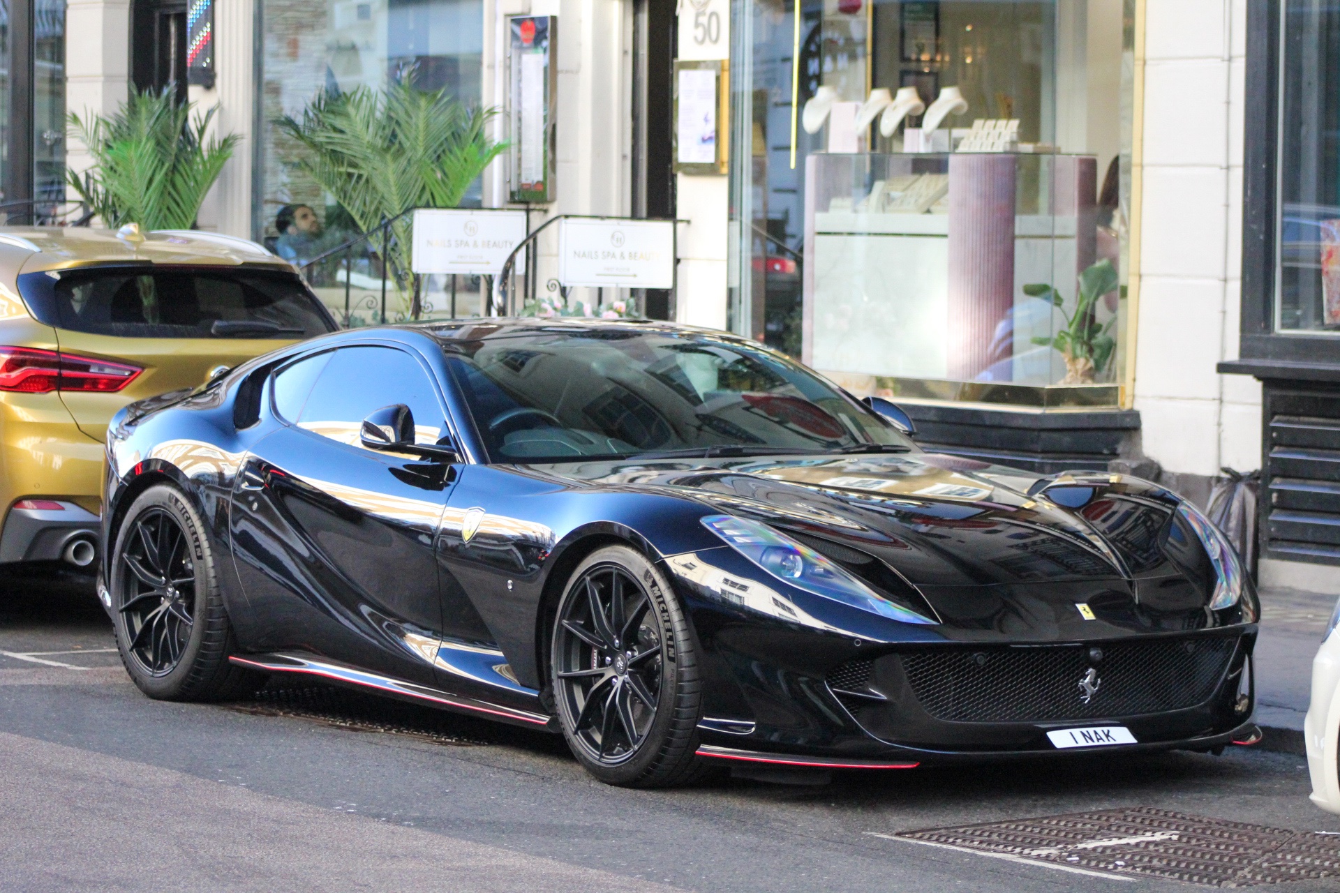 1 NAK spotted on Ferrari 812 GTS