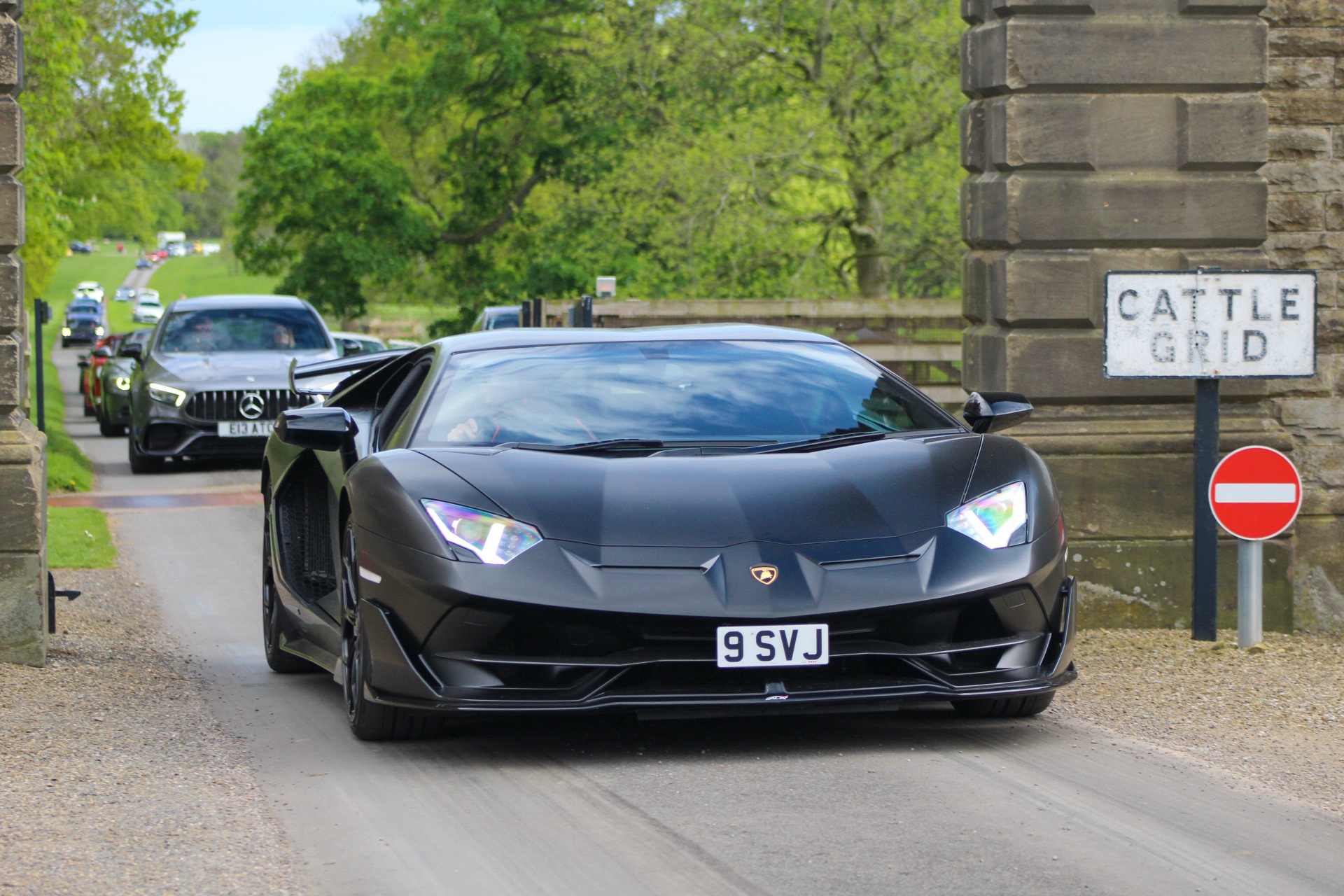 9 SVJ spotted on Lamborghini Aventador SVJ