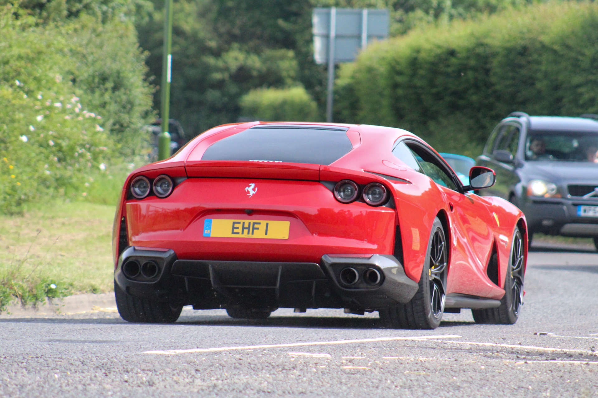 EHF 1 spotted on Ferrari 812 Superfast
