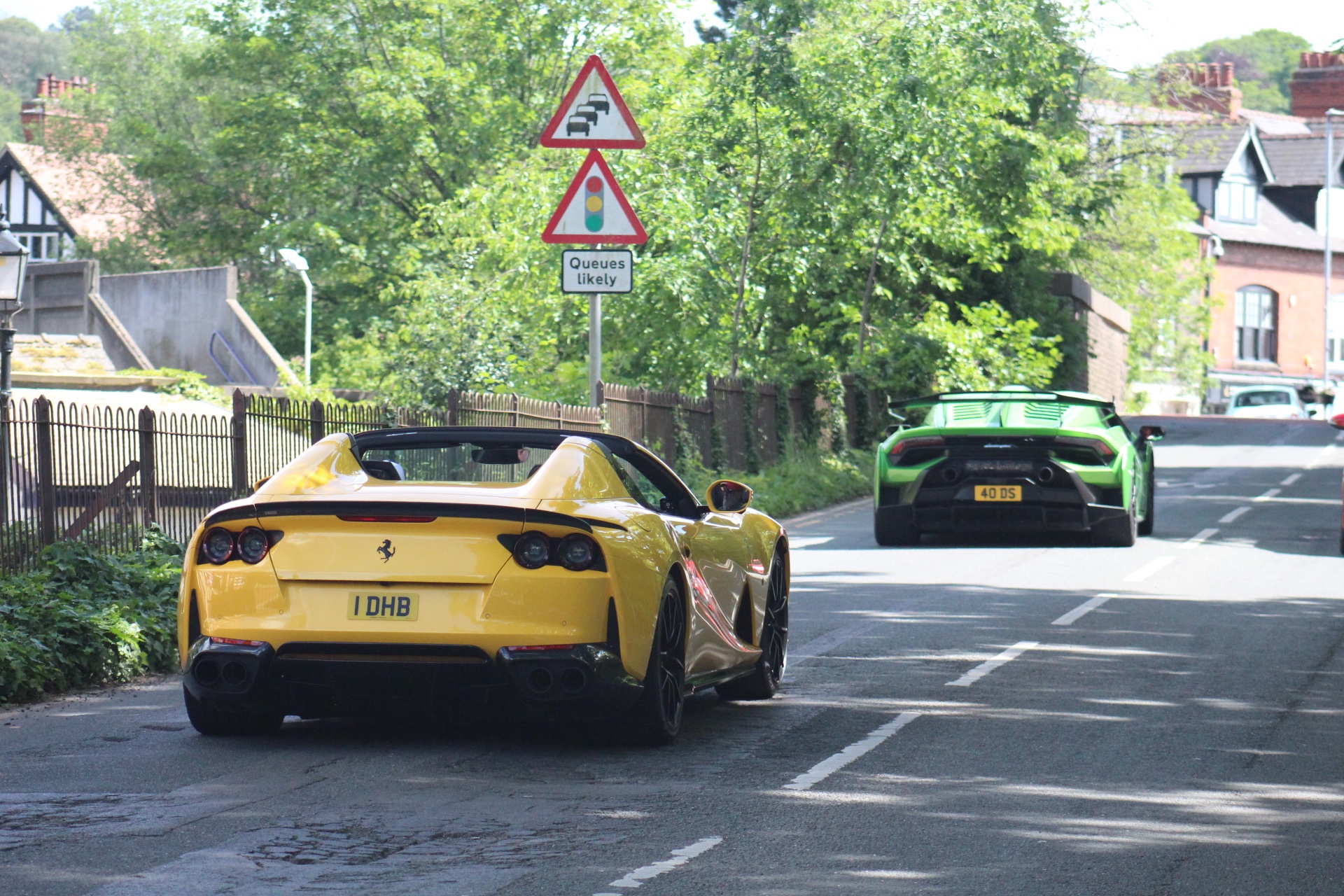 1 DHB spotted on Ferrari 812 GTS