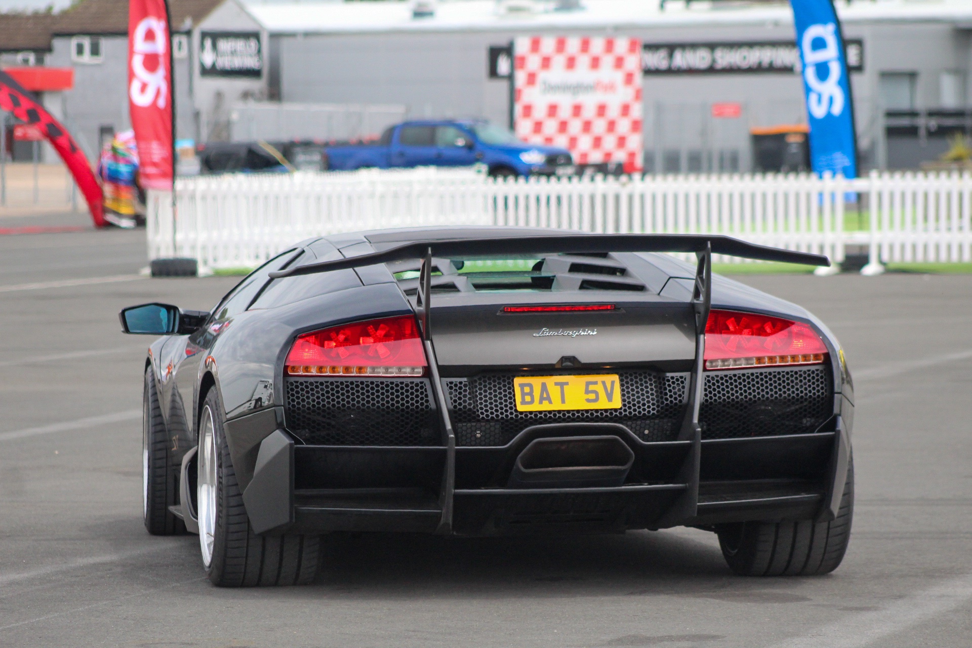 BAT 5V spotted on Lamborghini Murcielago SV