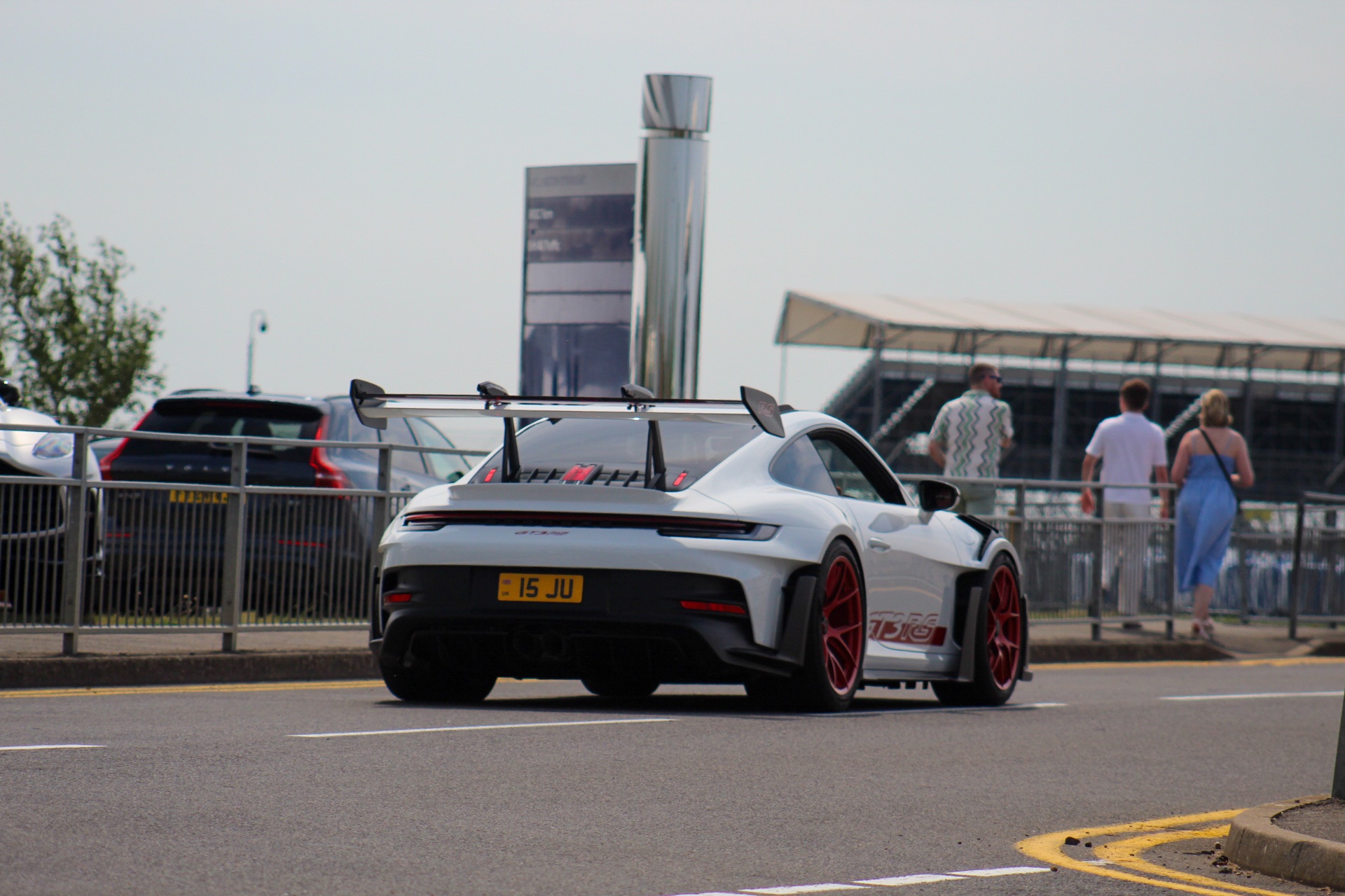 15 JU spotted on Porsche 911 GT3 RS