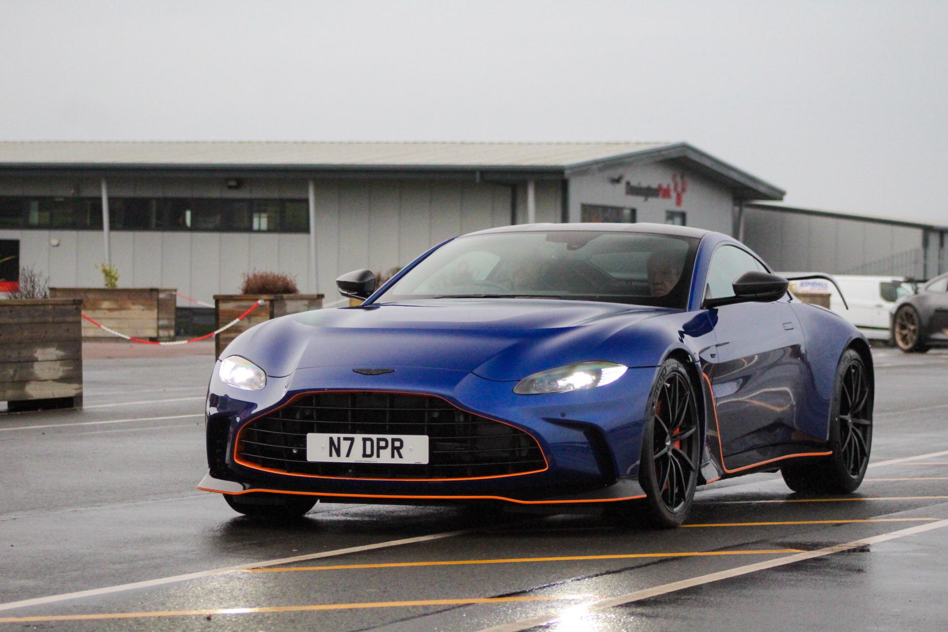 N7 DPR spotted on Aston Martin V12 Vantage