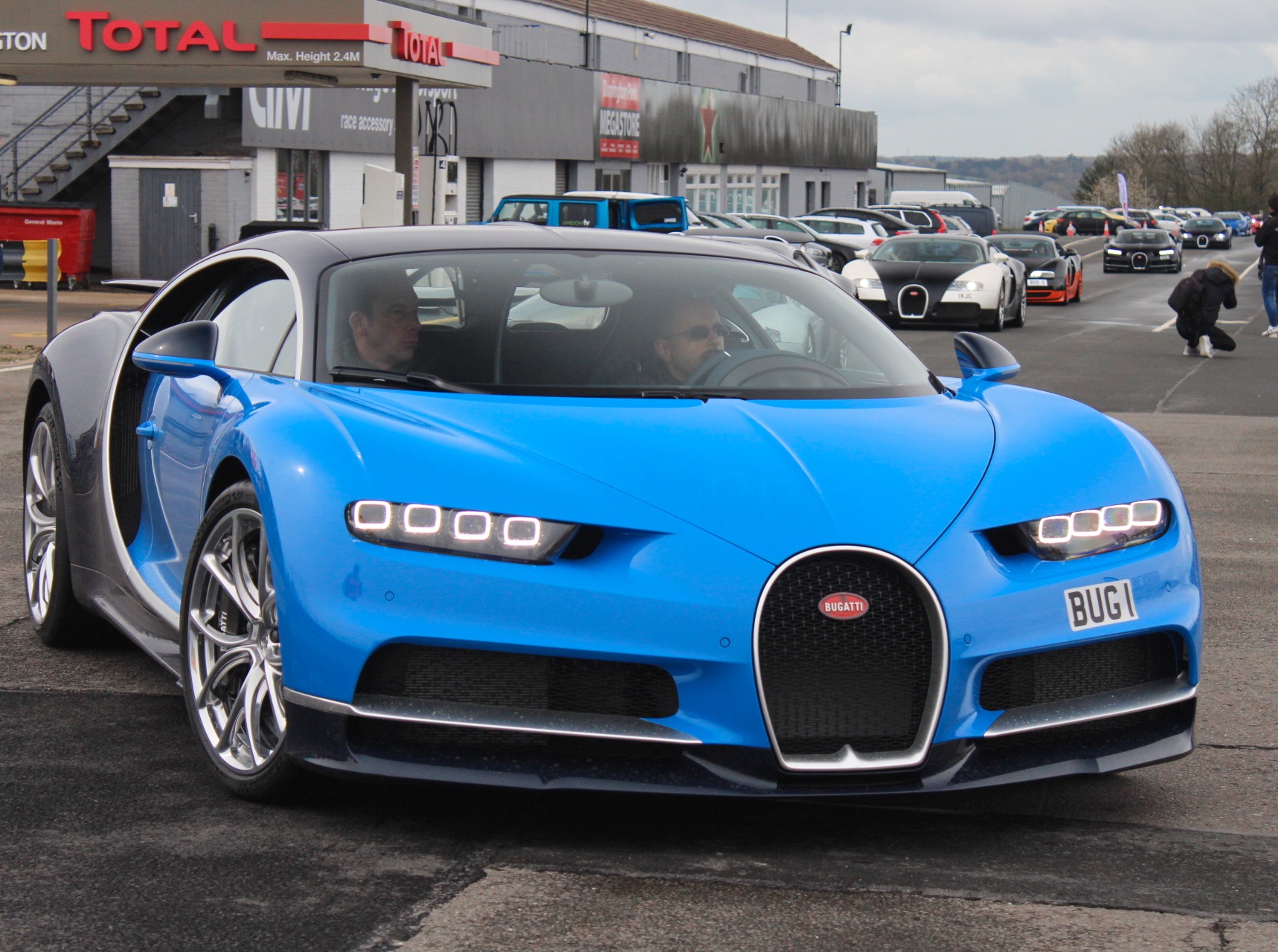 BUG 1 spotted on Bugatti Chiron