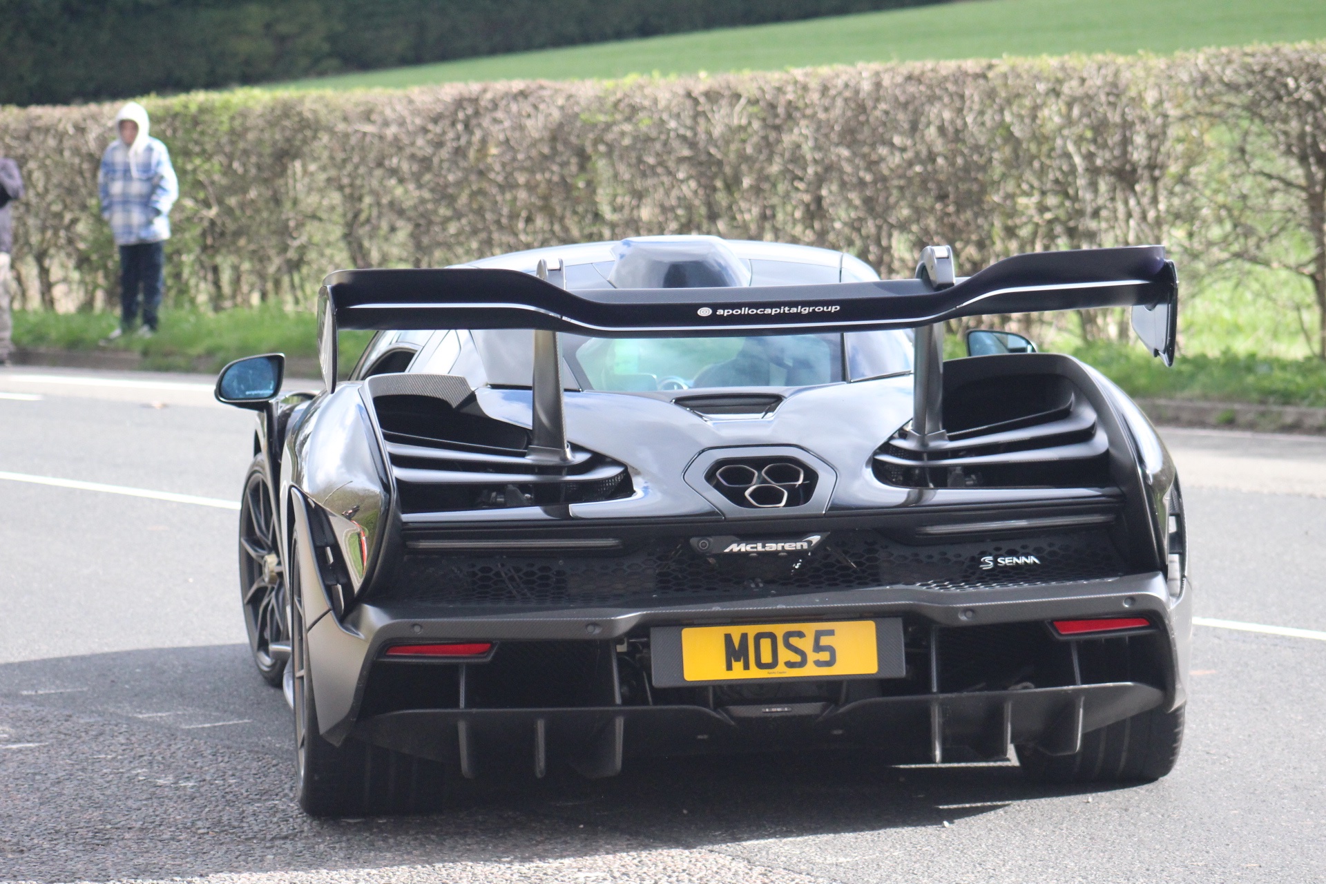 MOS 5 spotted on McLaren Senna