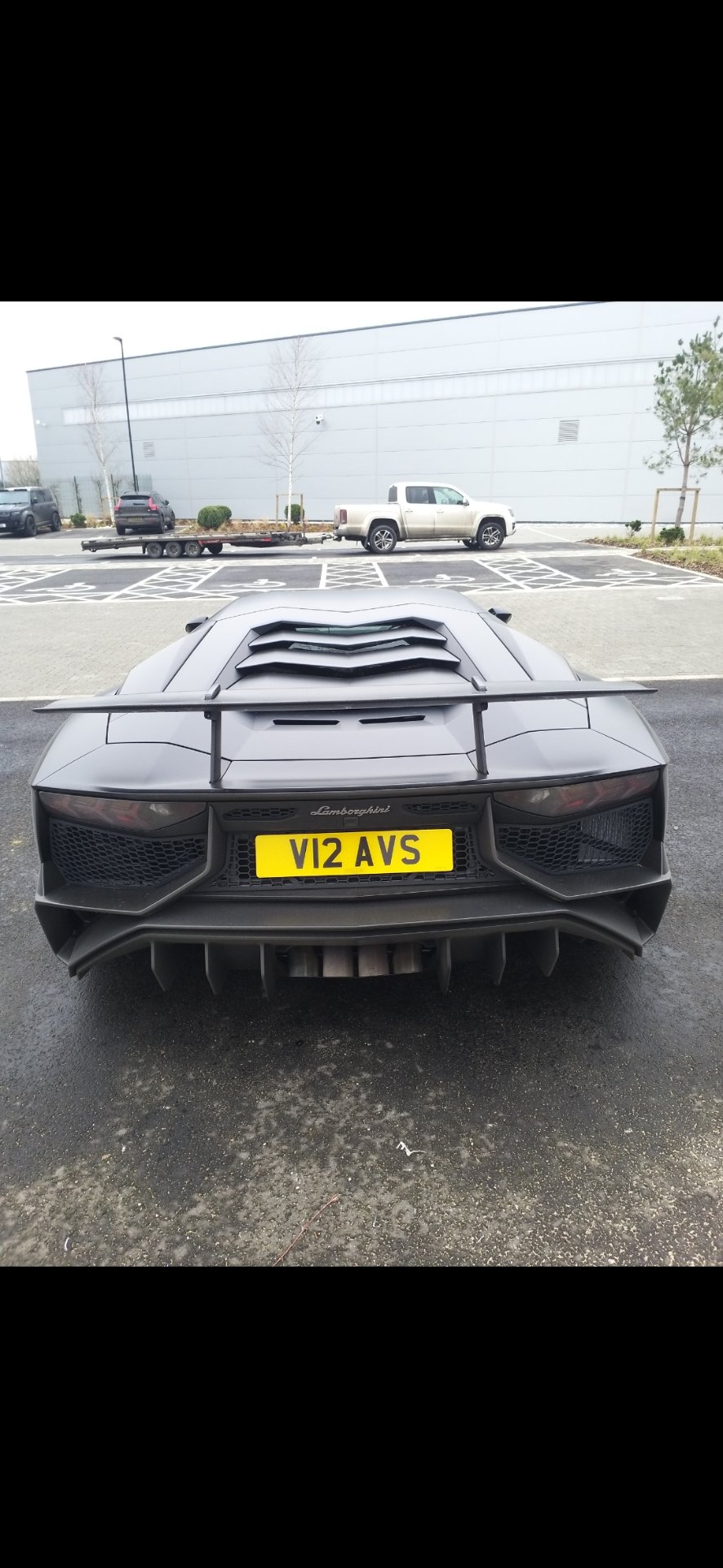 V12 AVS spotted on Lamborghini