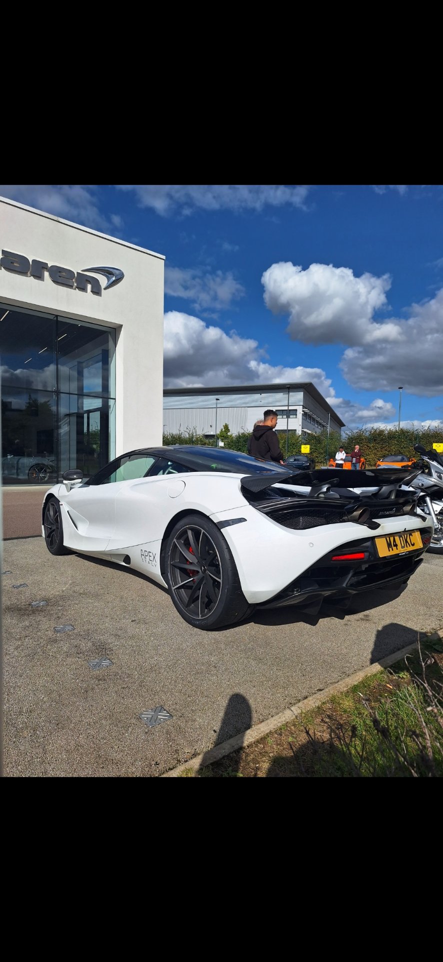 M4 DKC spotted on McLaren