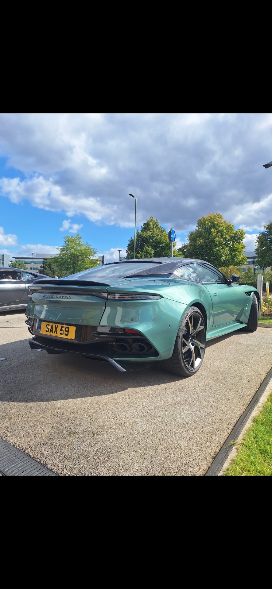 SAX 59 spotted on Aston Martin