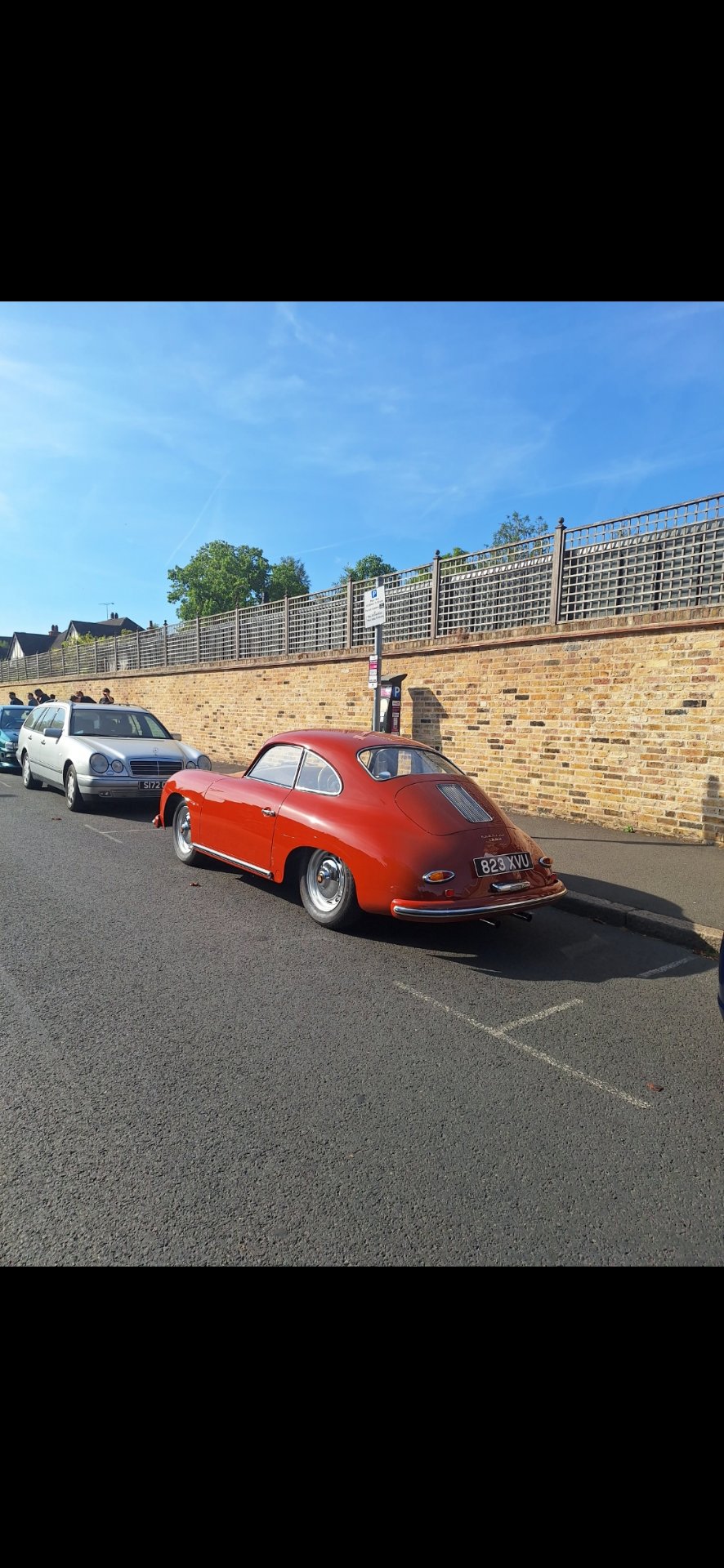 823 XVU spotted on Porsche 356