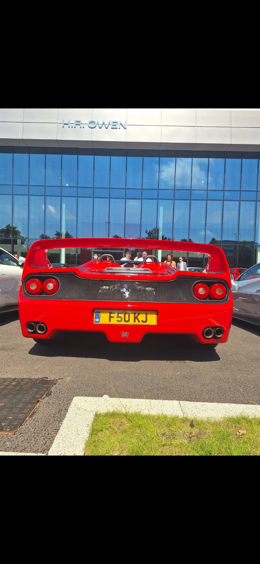 F5 OKJ spotted on Ferrari