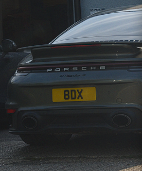 8 DX spotted on Porsche 911 Turbo S