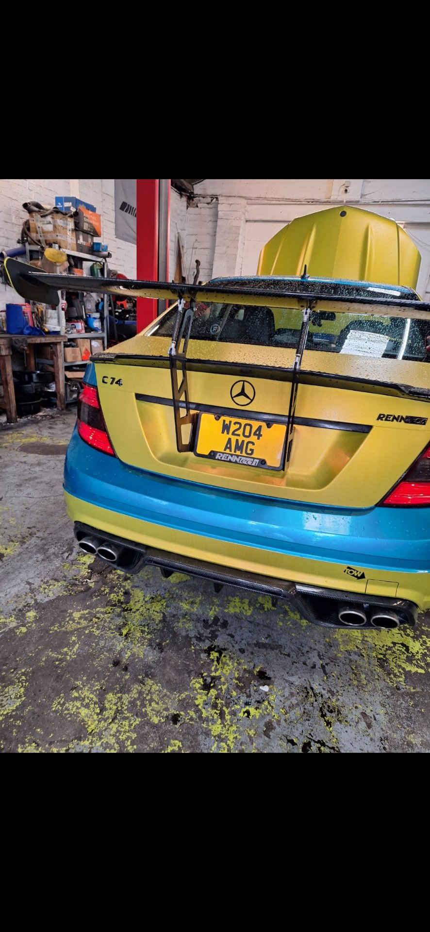 W204 AMG spotted on Mercedes-Benz C-Class