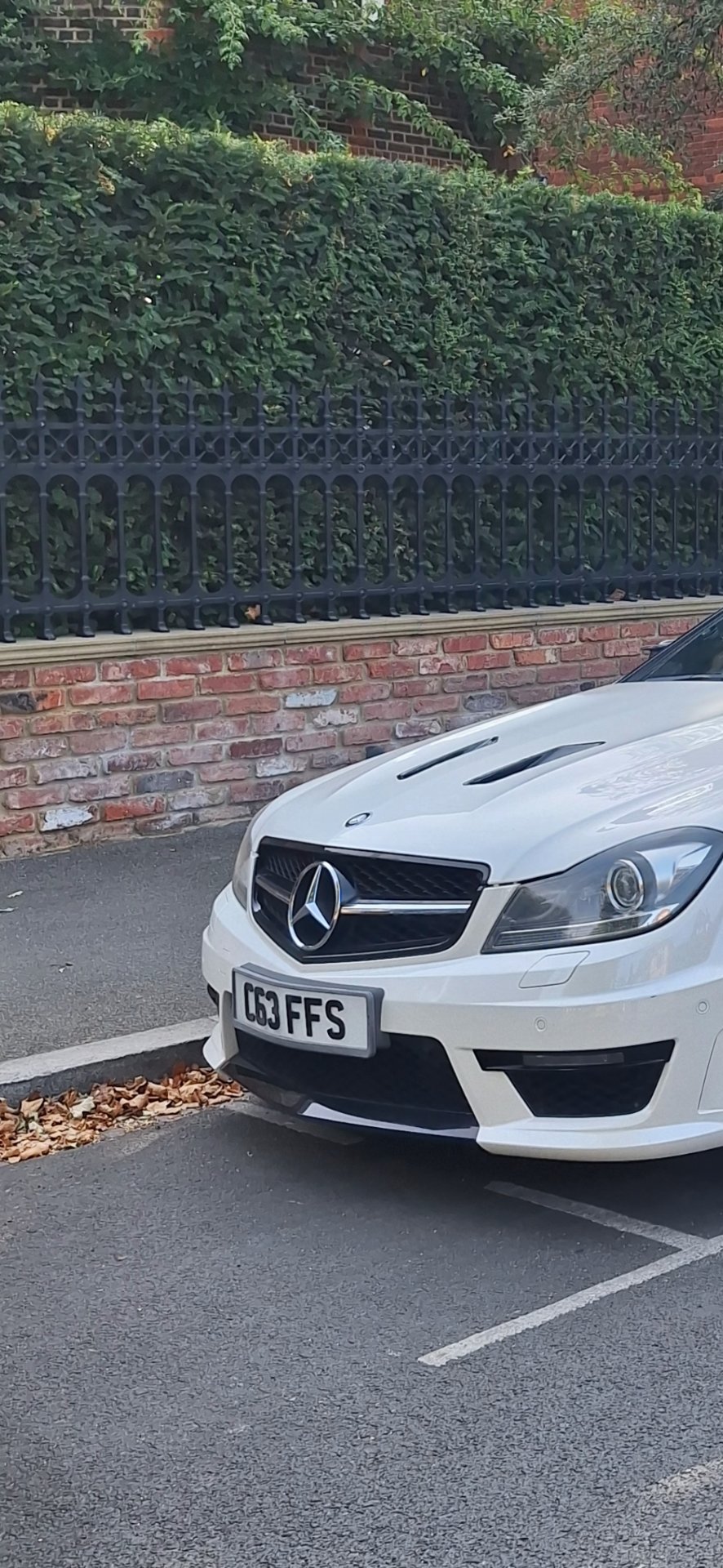 C63 FFS spotted on Mercedes-Benz C-Class