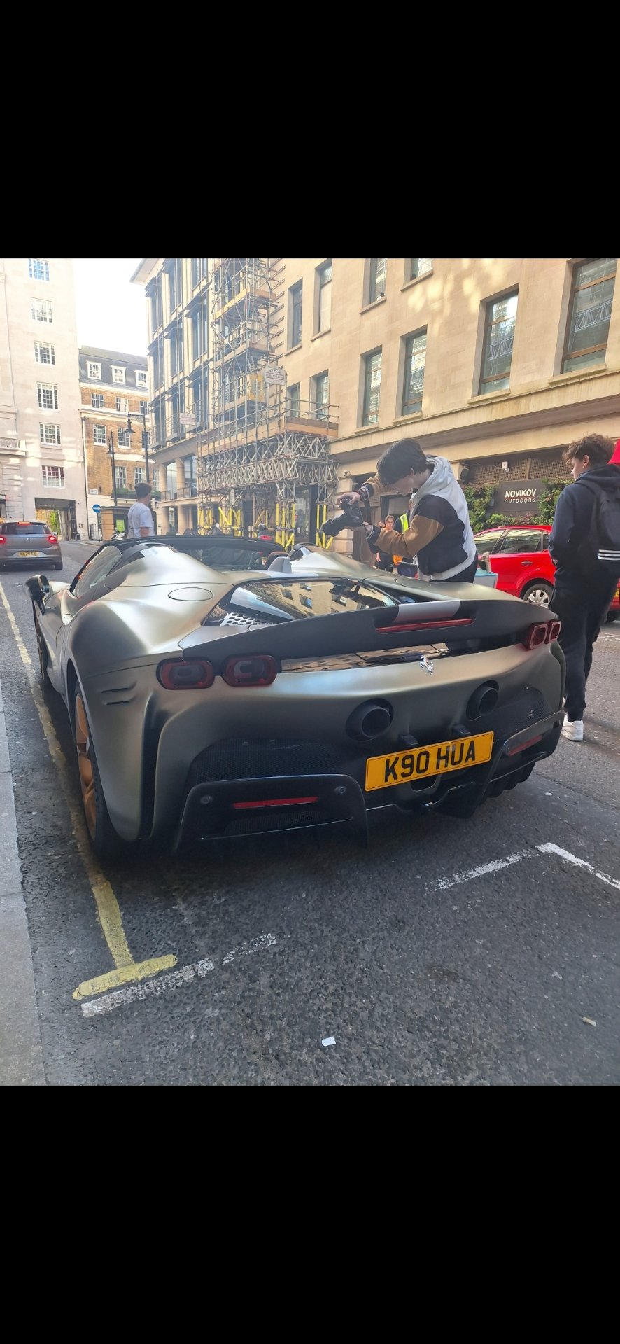 K90 HUA spotted on Ferrari
