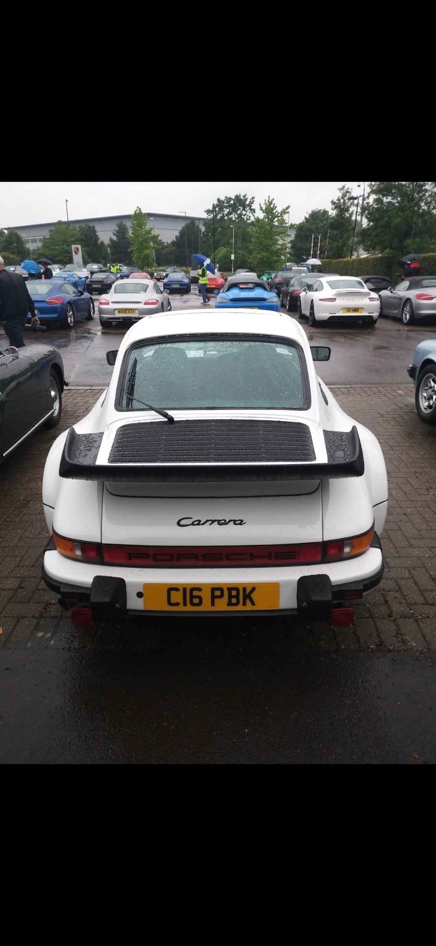 C16 PBK spotted on Porsche