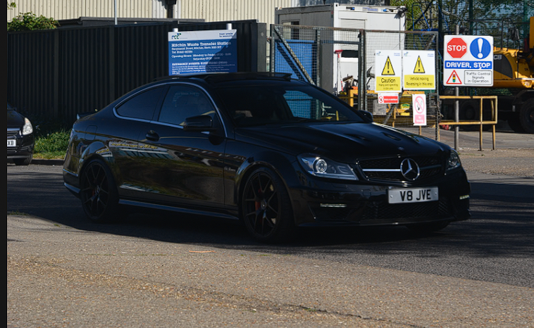 V8 JVE spotted on Mercedes-Benz C-Class C63