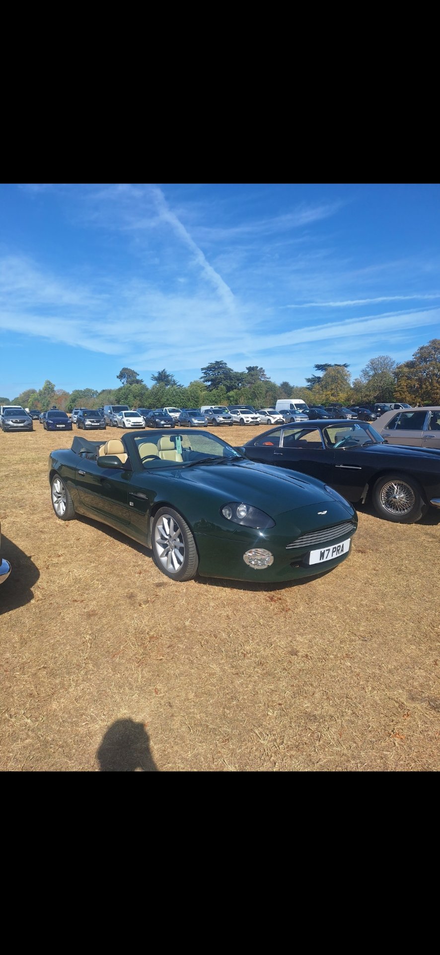 W7 PRA spotted on Aston Martin DB7