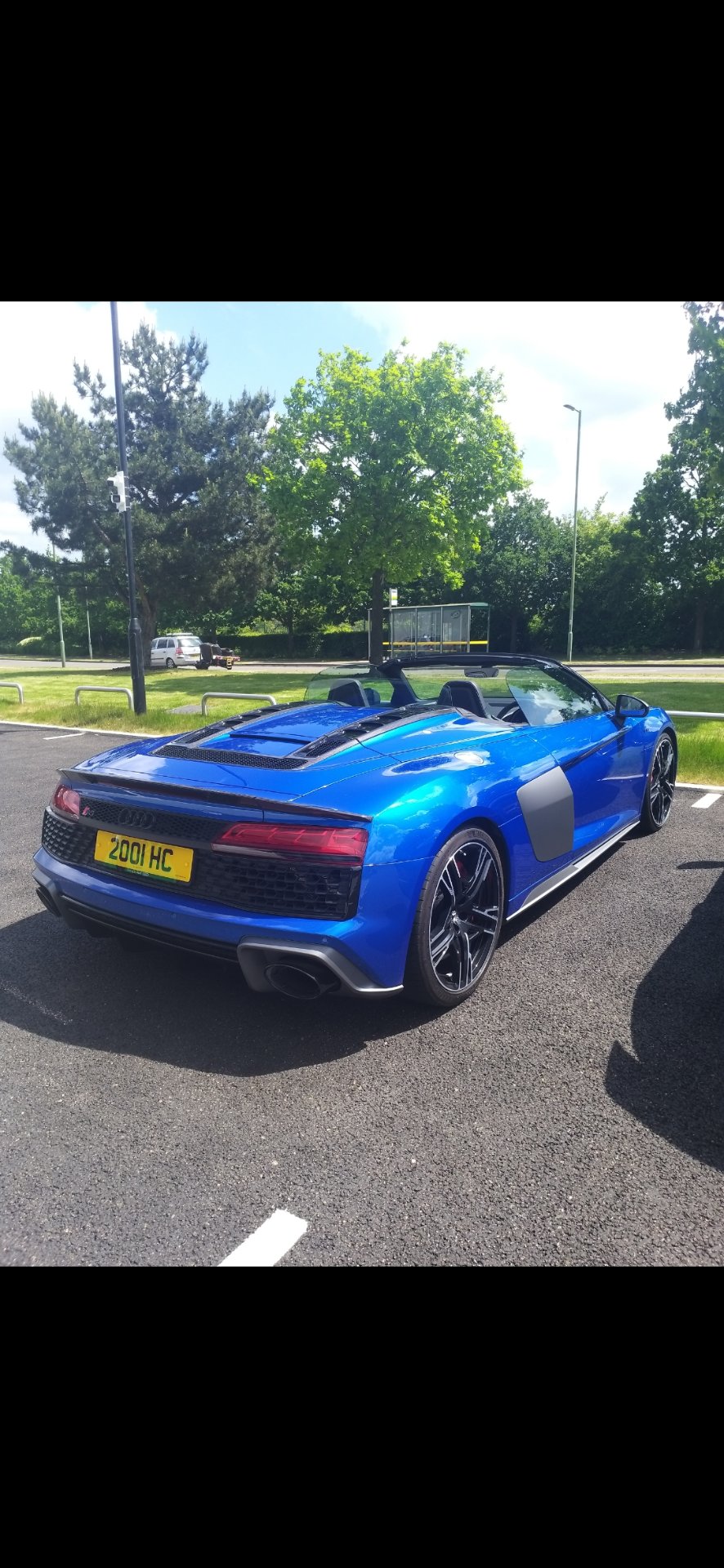 2001 HC spotted on Audi