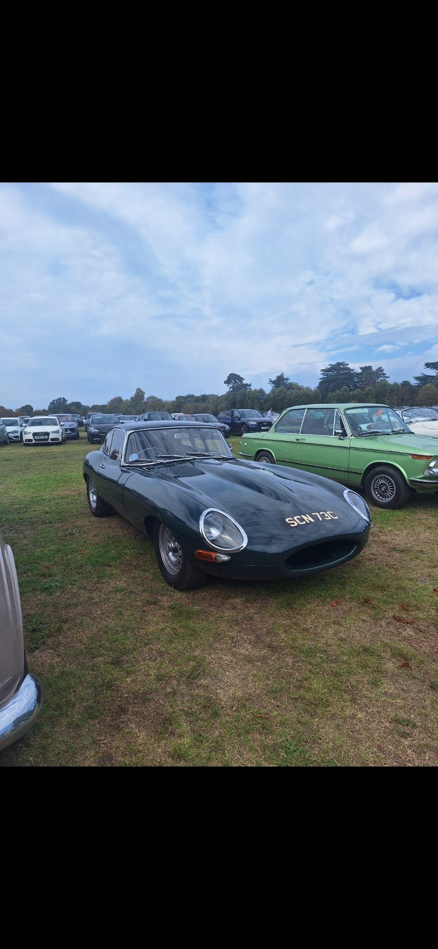 SCN 73C spotted on Jaguar E-Type