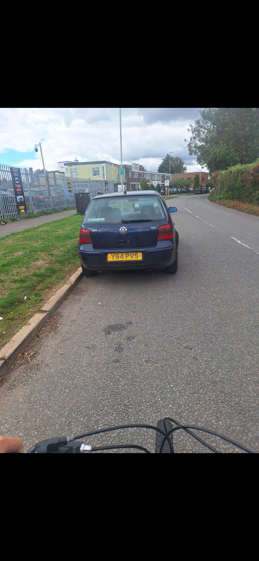 Y94 PVS spotted on Volkswagen Golf